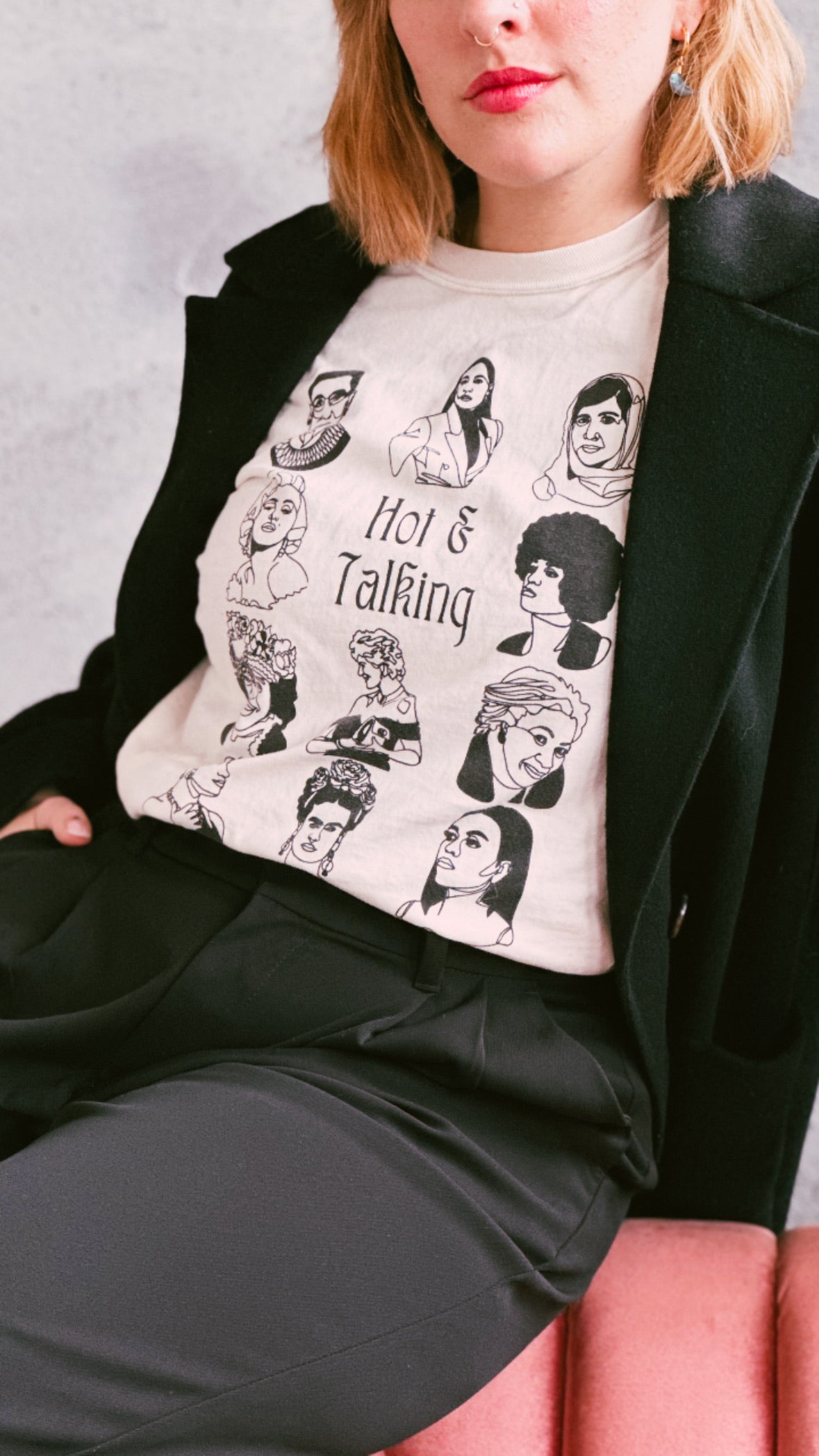 Original Hot & Talking Tee - Ivory
