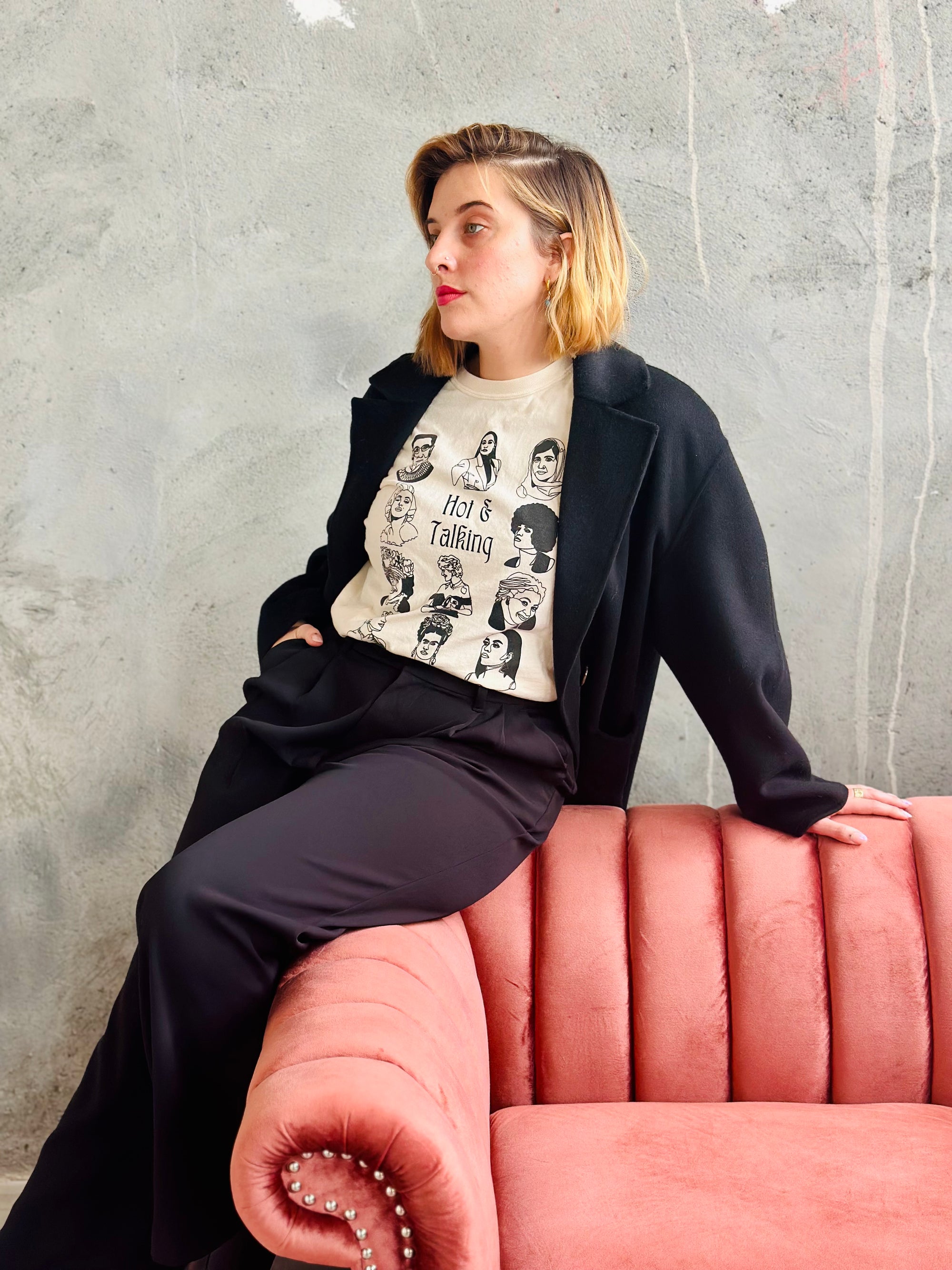 Original Hot & Talking Tee - Ivory