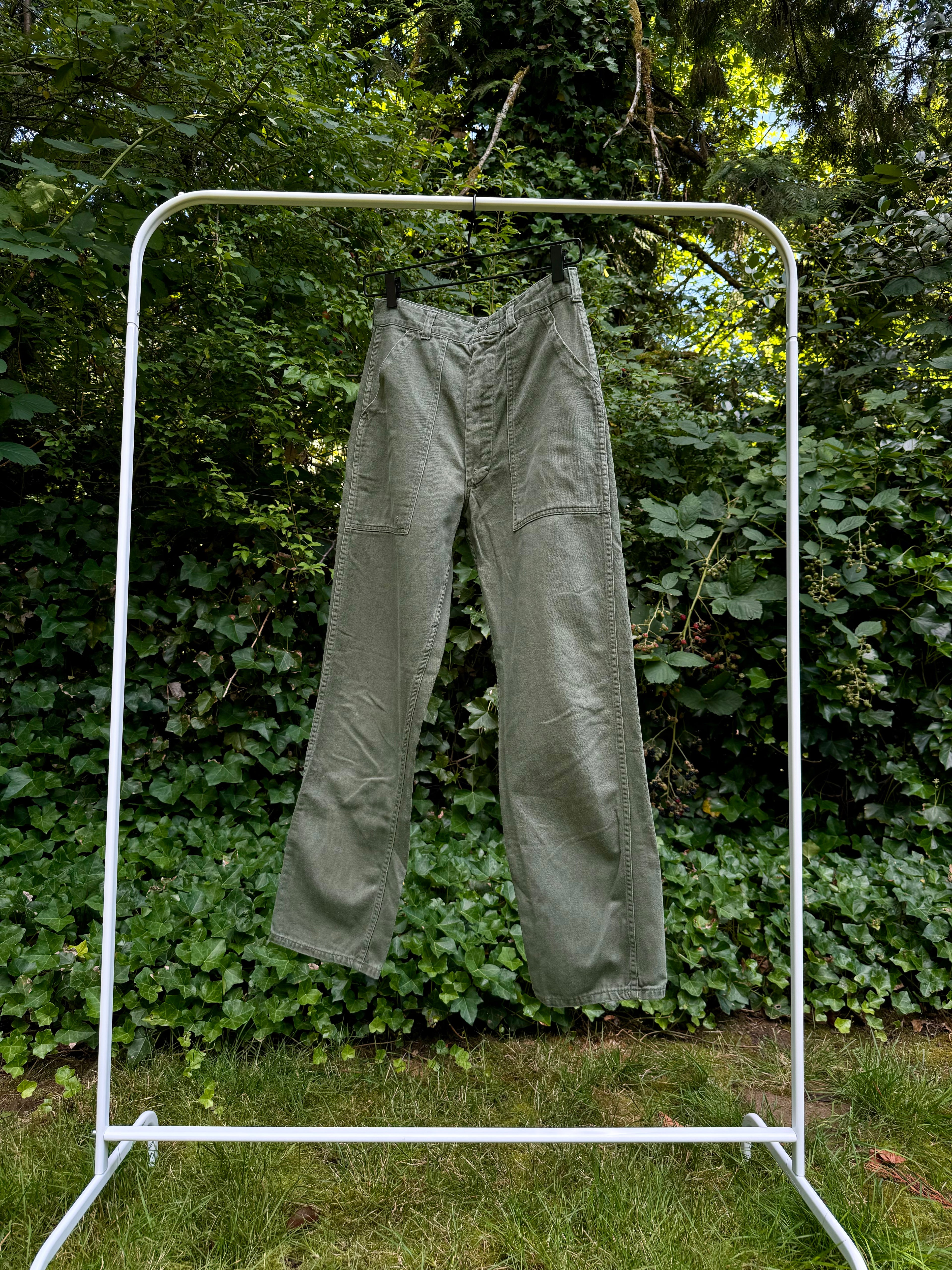 The Hayes Company - Sanforized - Army Green Pants