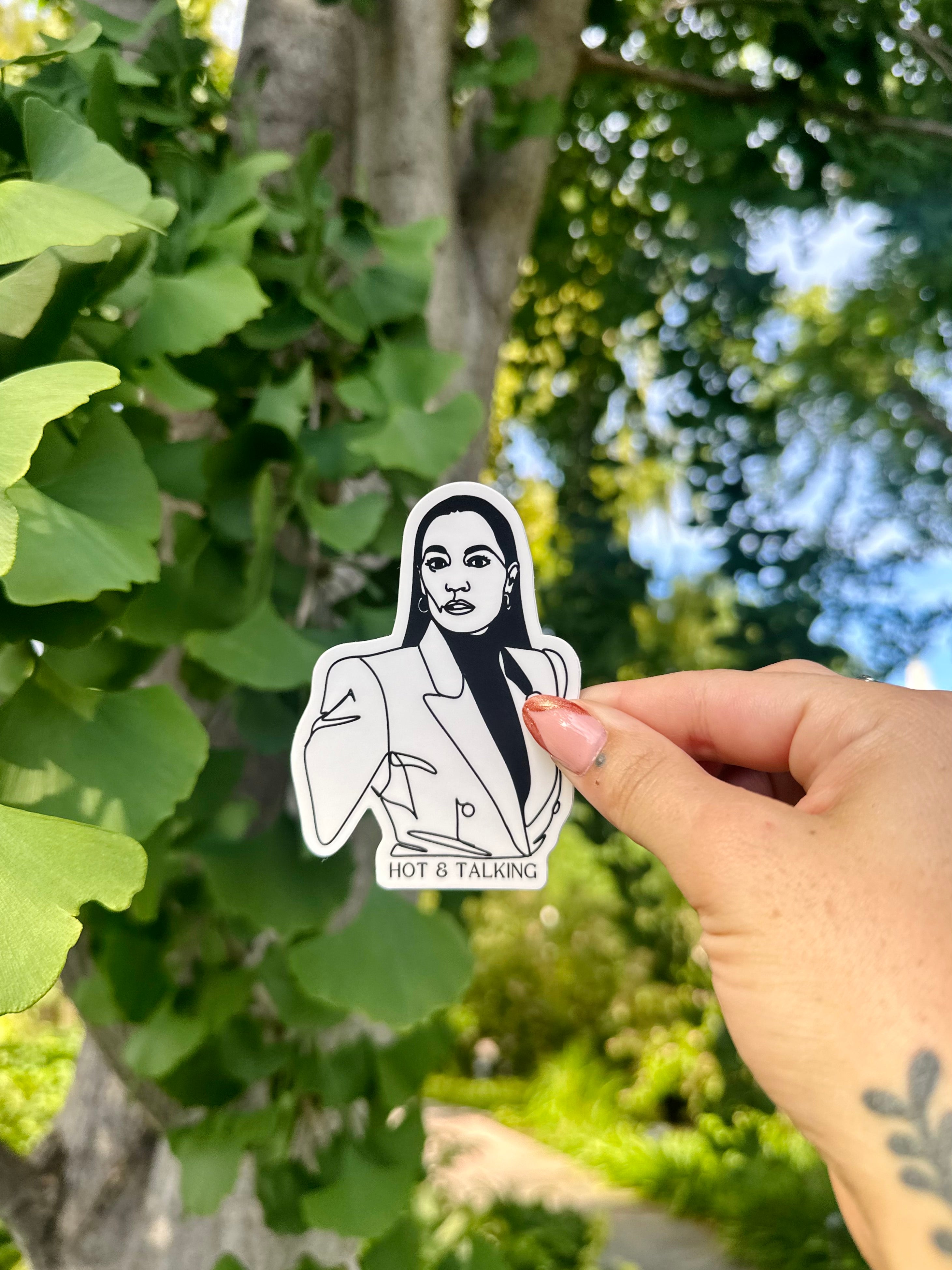 Alexandria Ocasio-Cortez Sticker