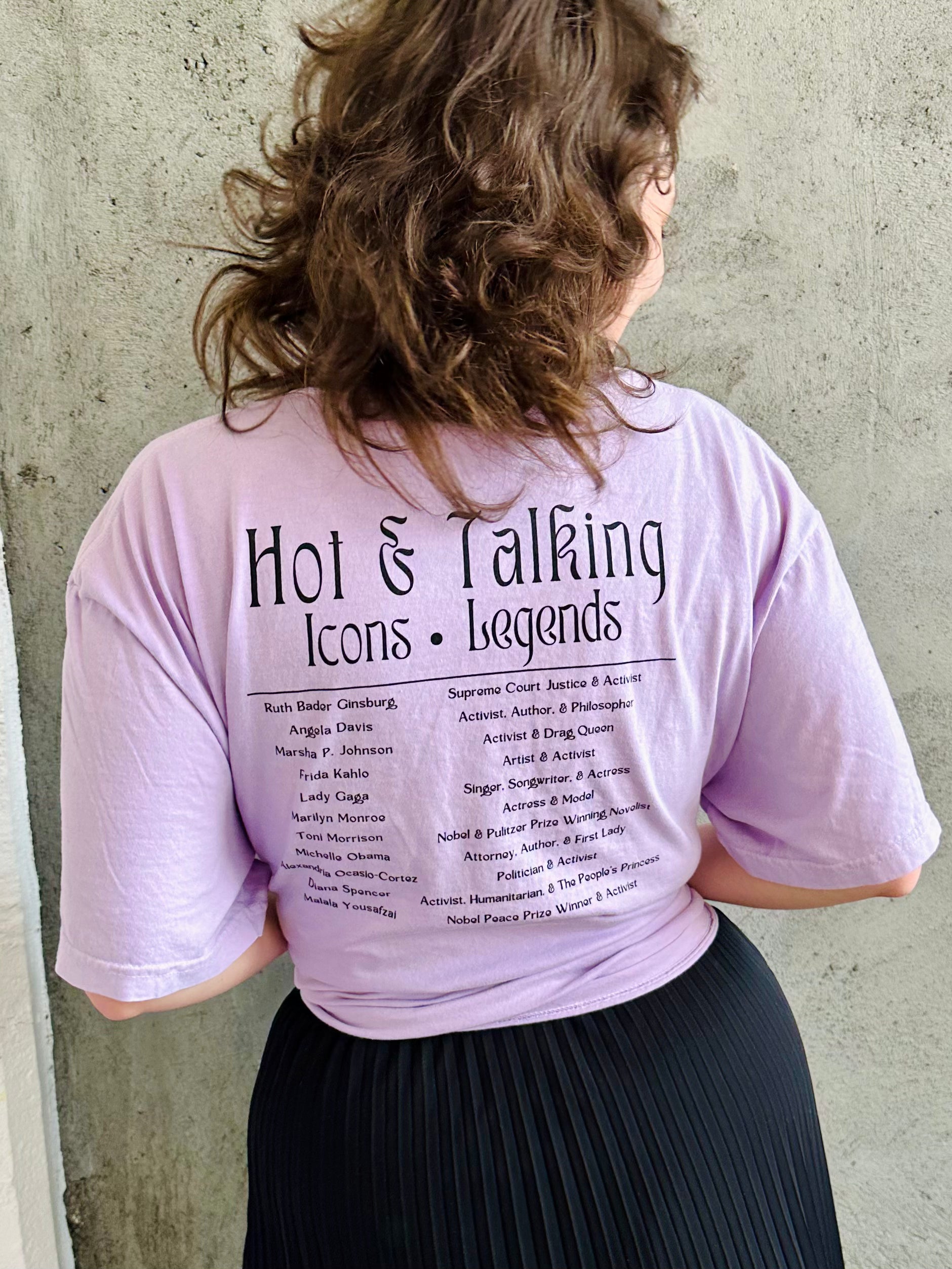 Original Hot & Talking Tee - Orchid