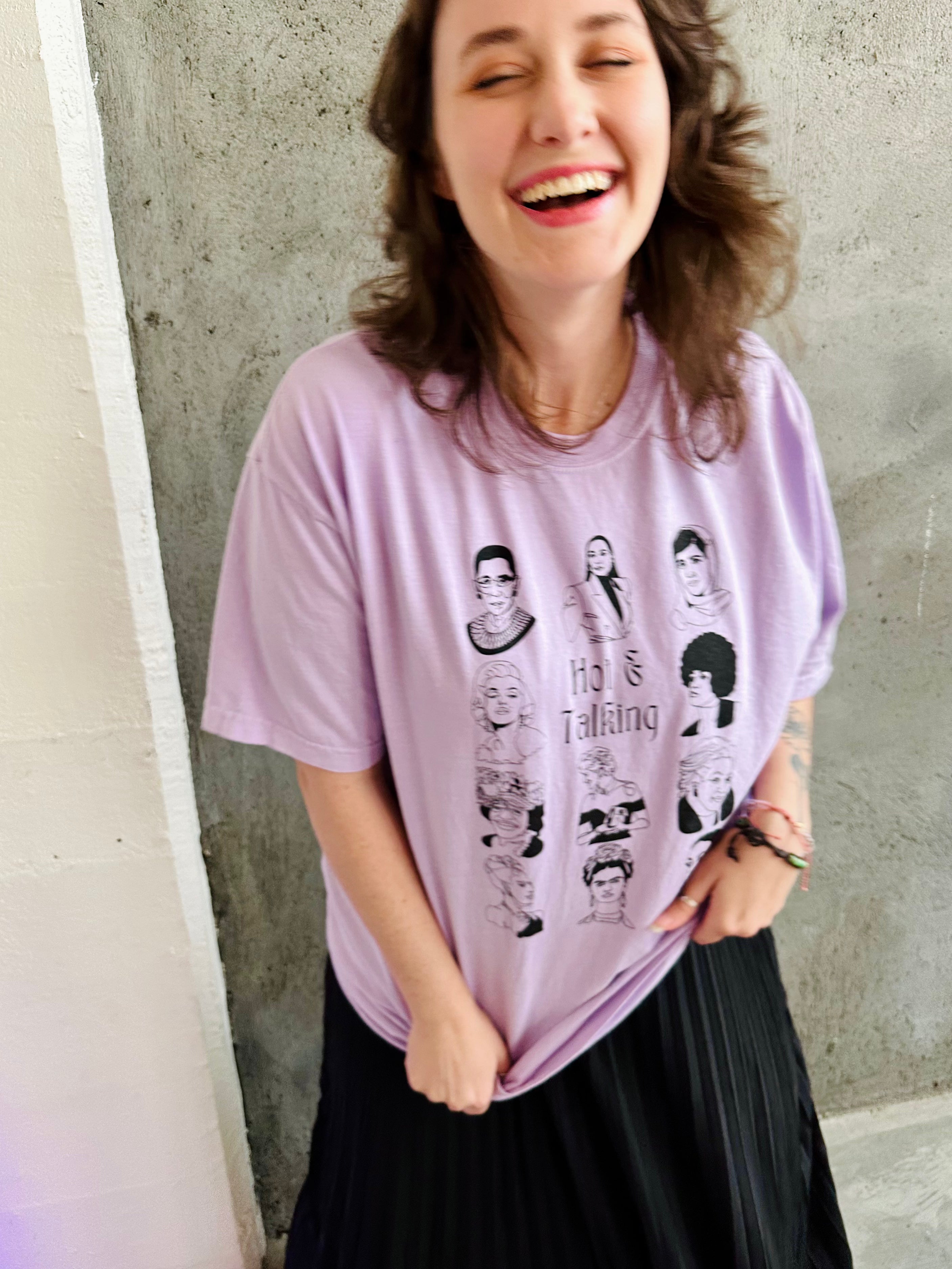 Original Hot & Talking Tee - Orchid