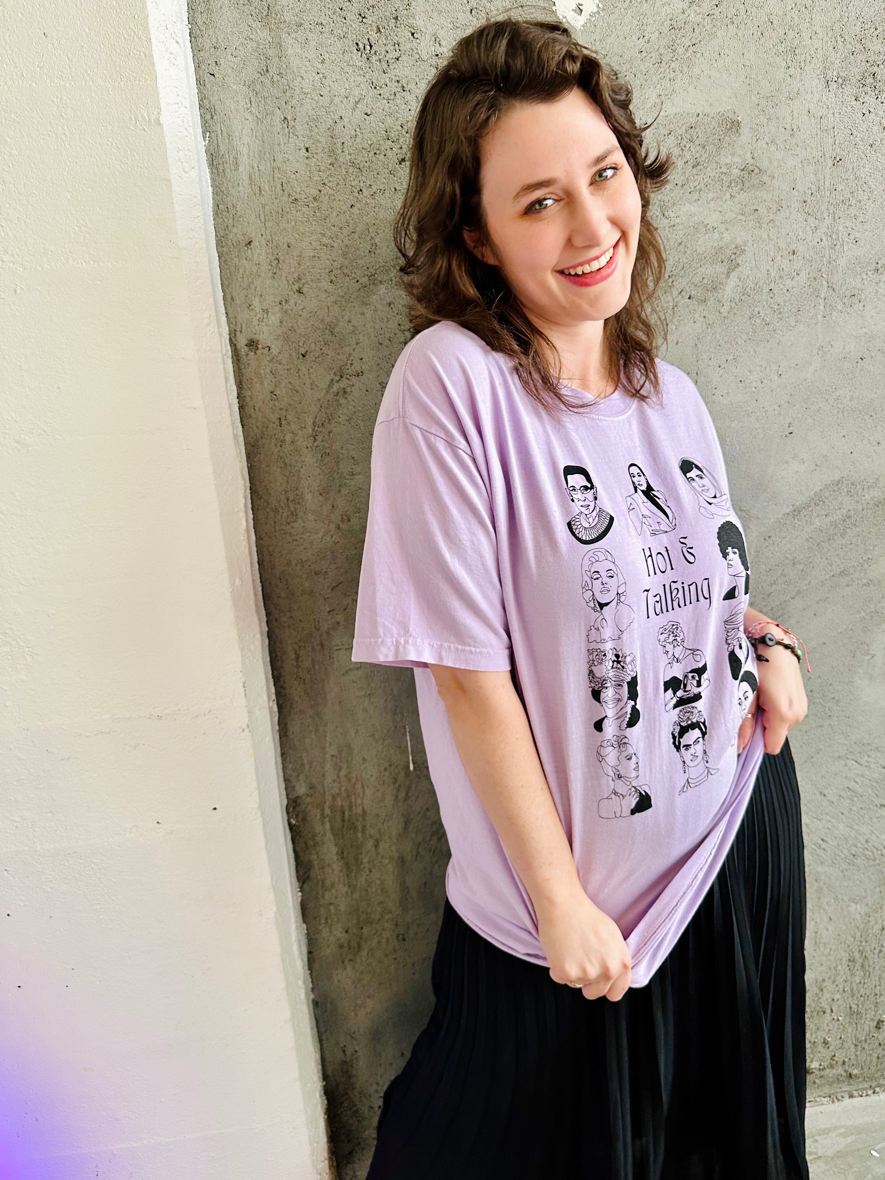 Original Hot & Talking Tee - Orchid