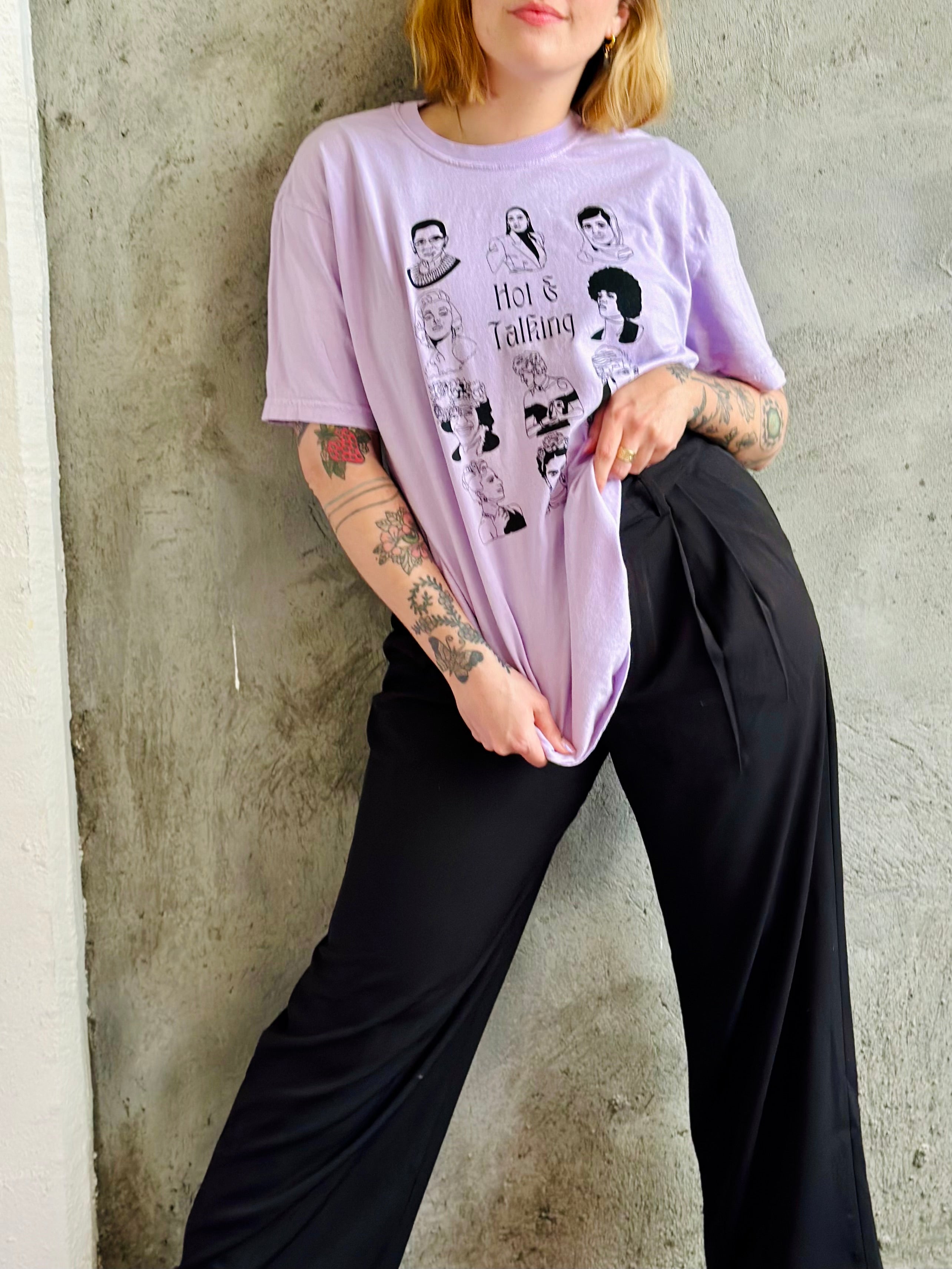 Original Hot & Talking Tee - Orchid