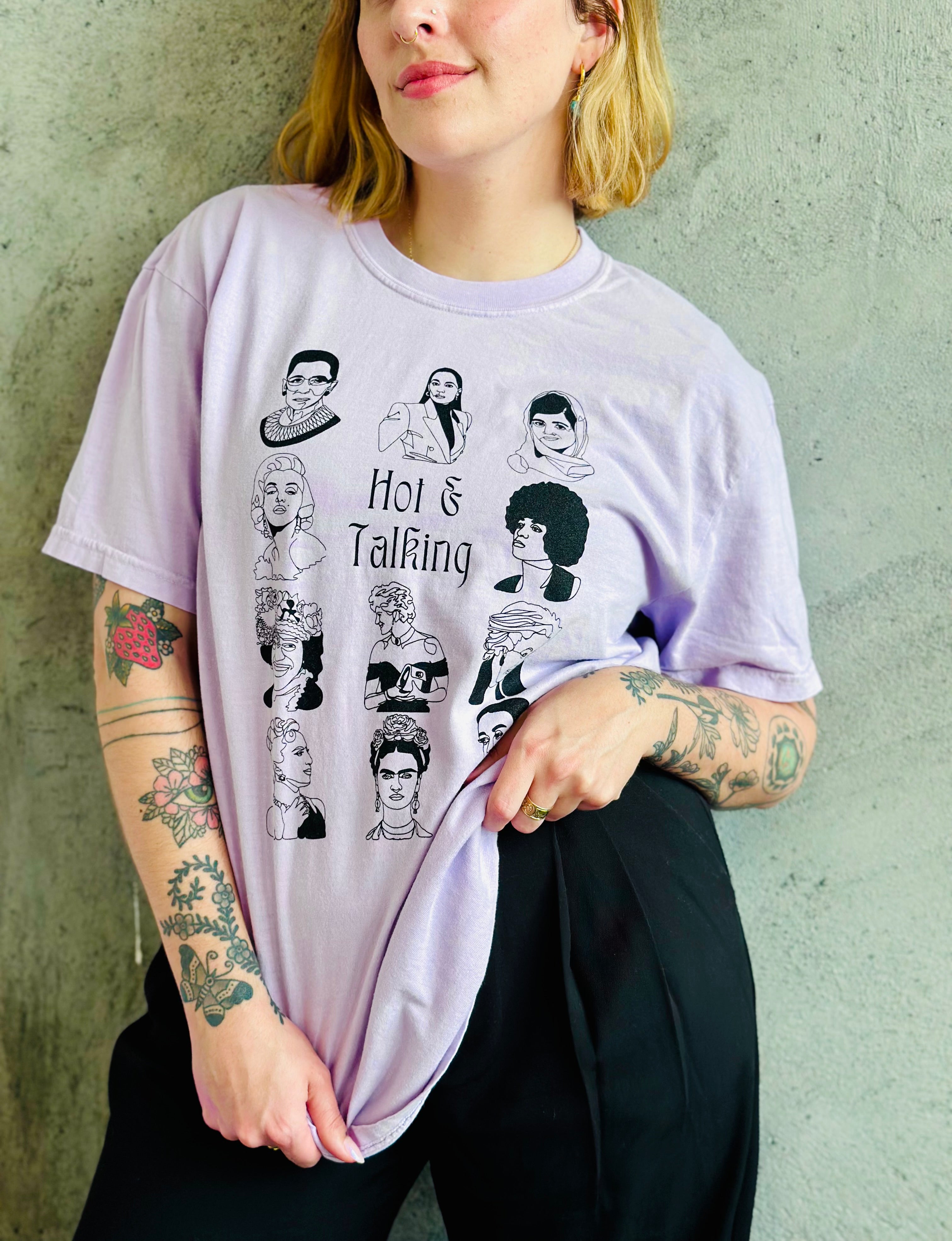 Original Hot & Talking Tee - Orchid