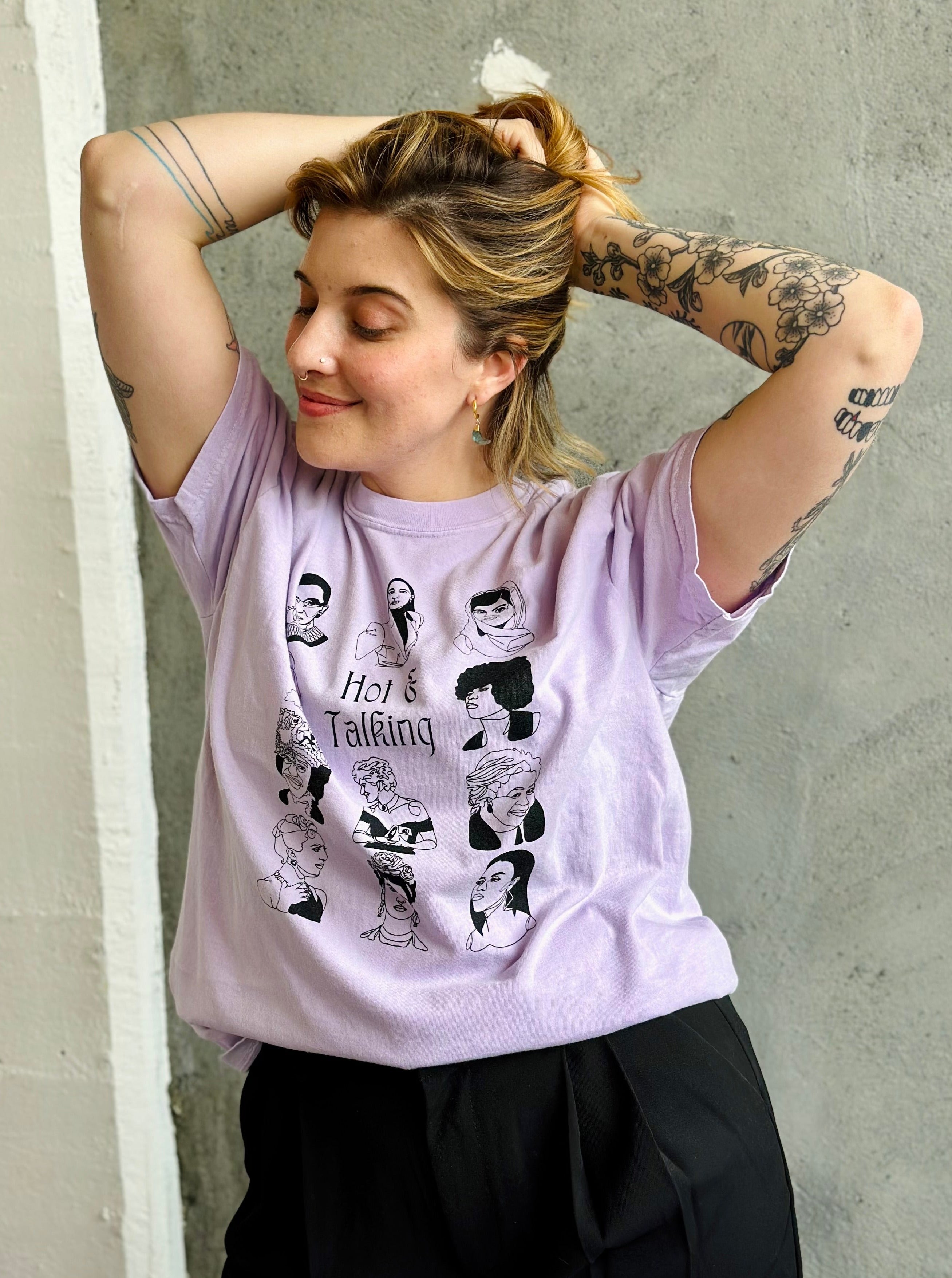Original Hot & Talking Tee - Orchid