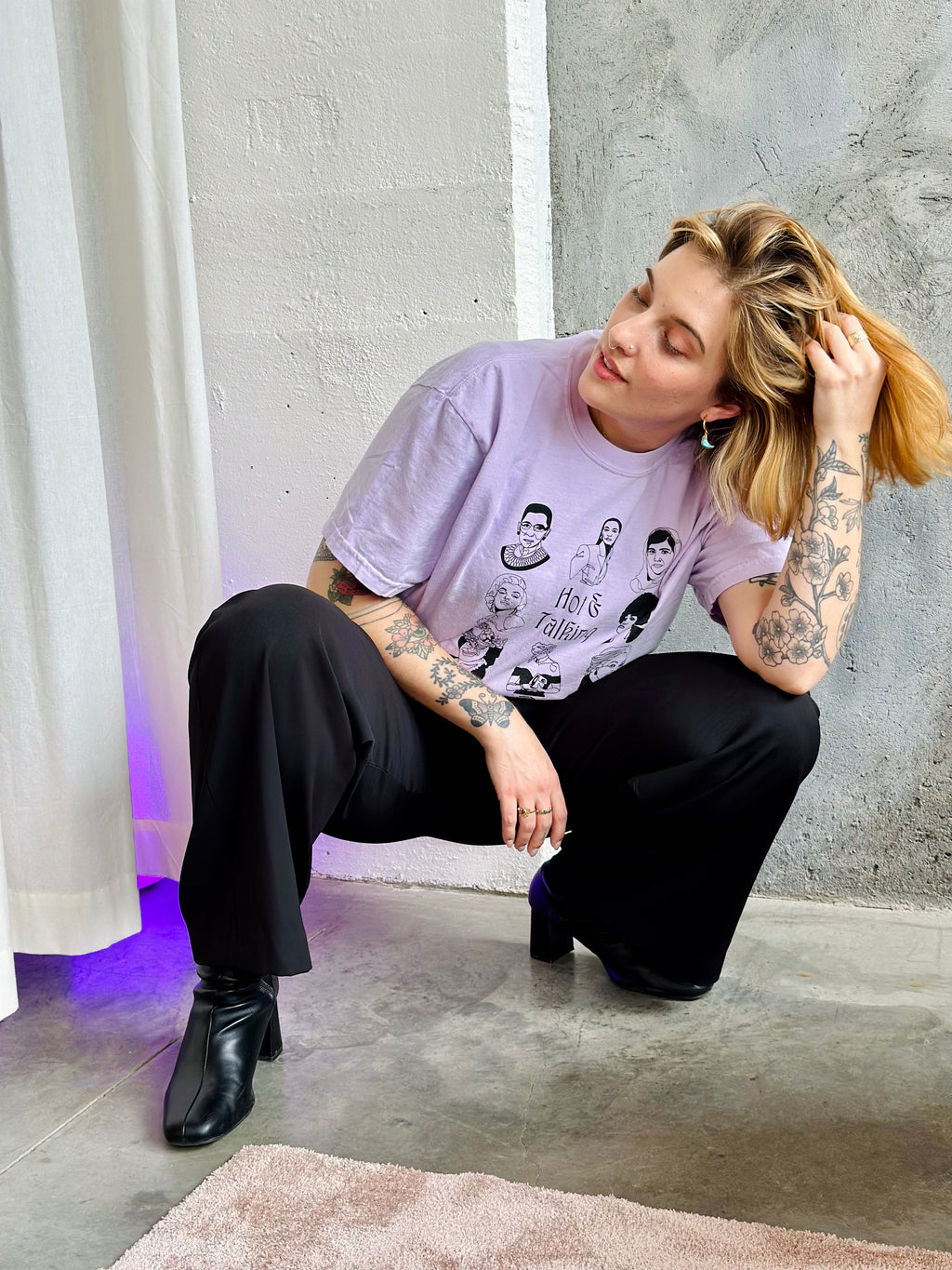 Original Hot & Talking Tee - Orchid