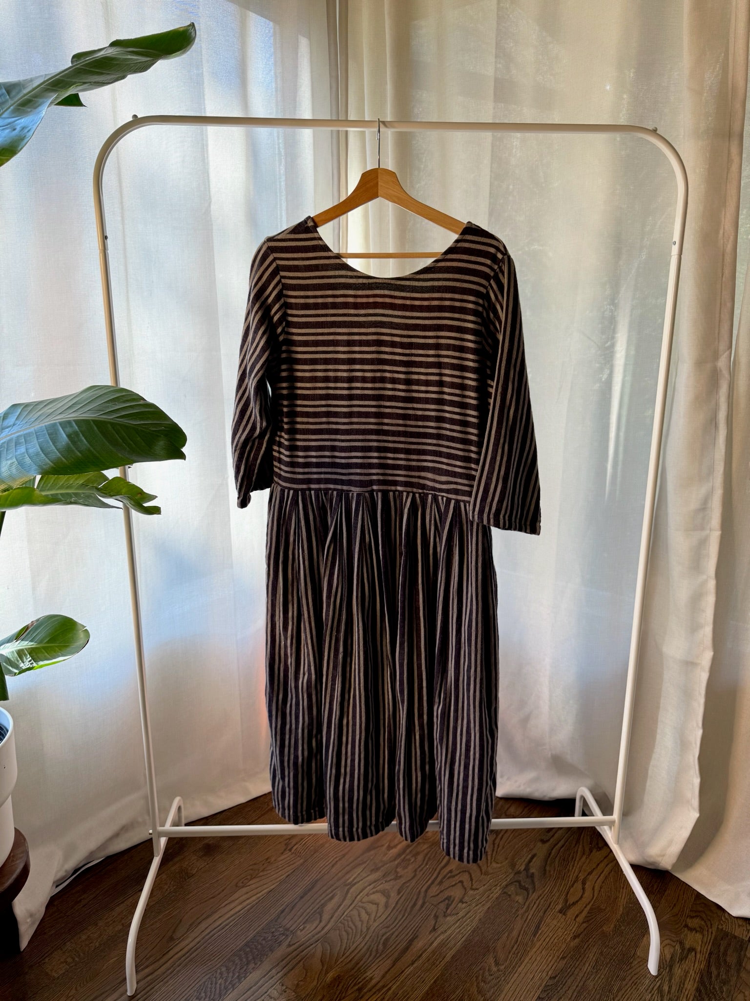ace&jig 100% Cotton Striped Dress