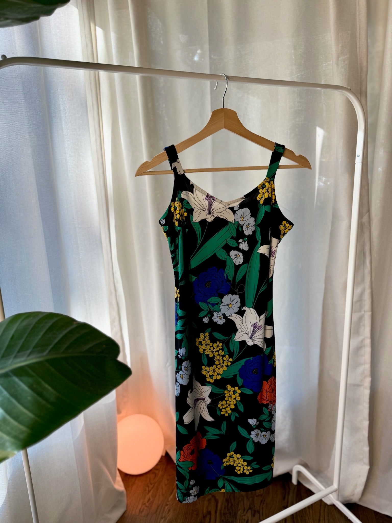 Roz & Ali Black Floral Dress
