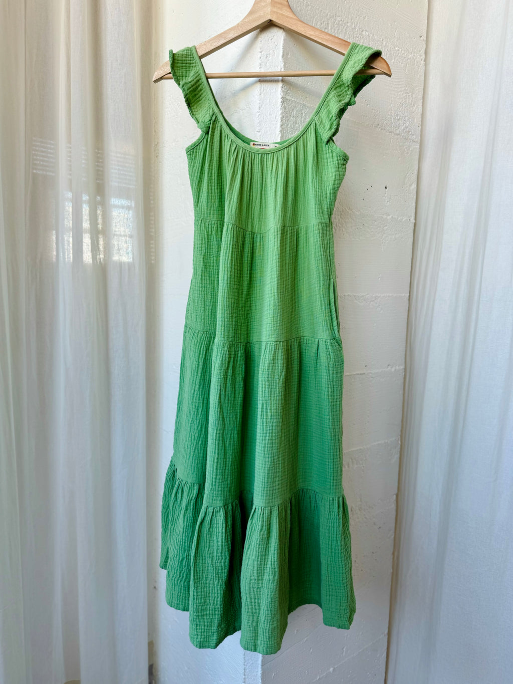 Marine Layer Green Dress