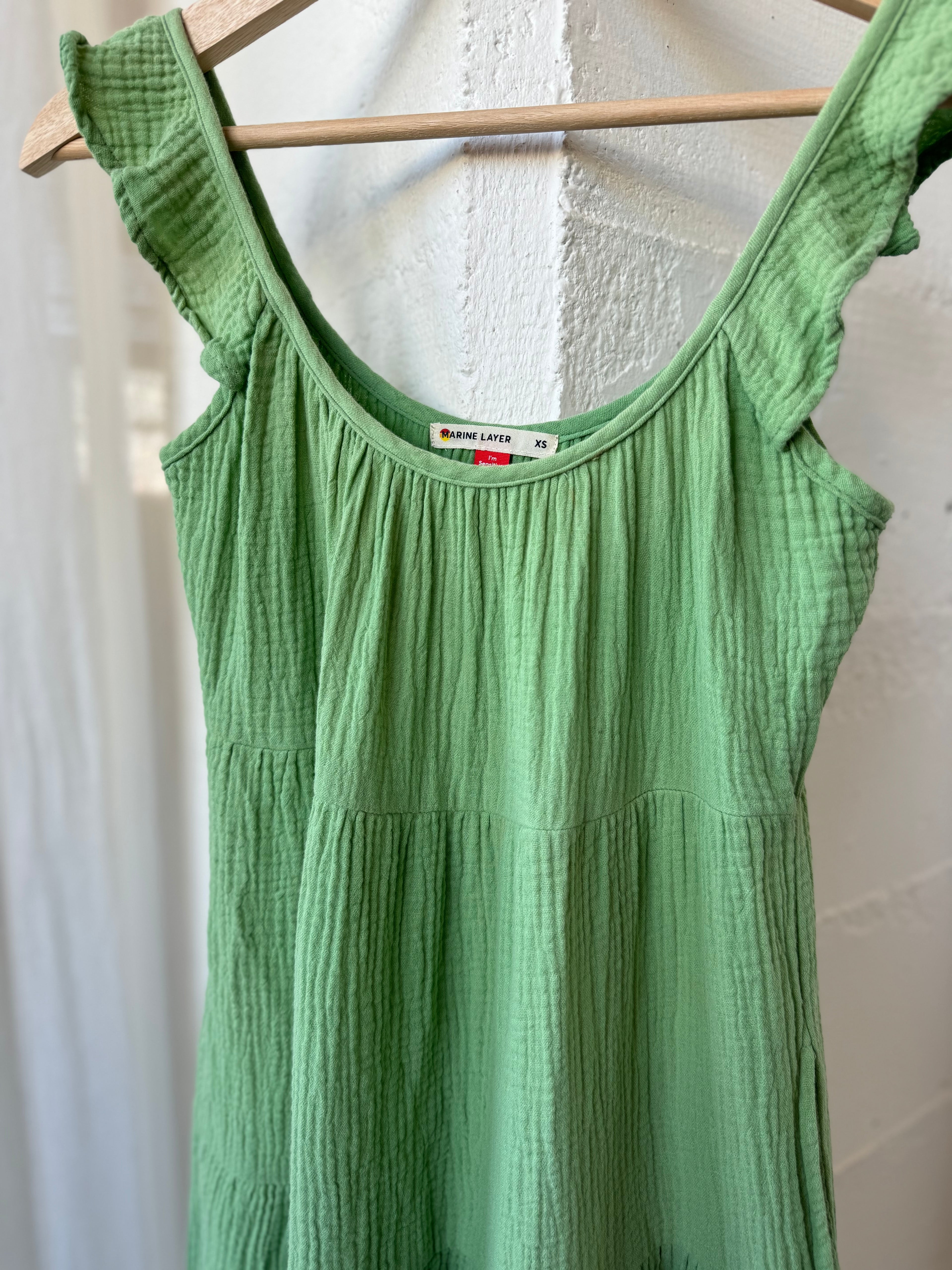 Marine Layer Green Dress