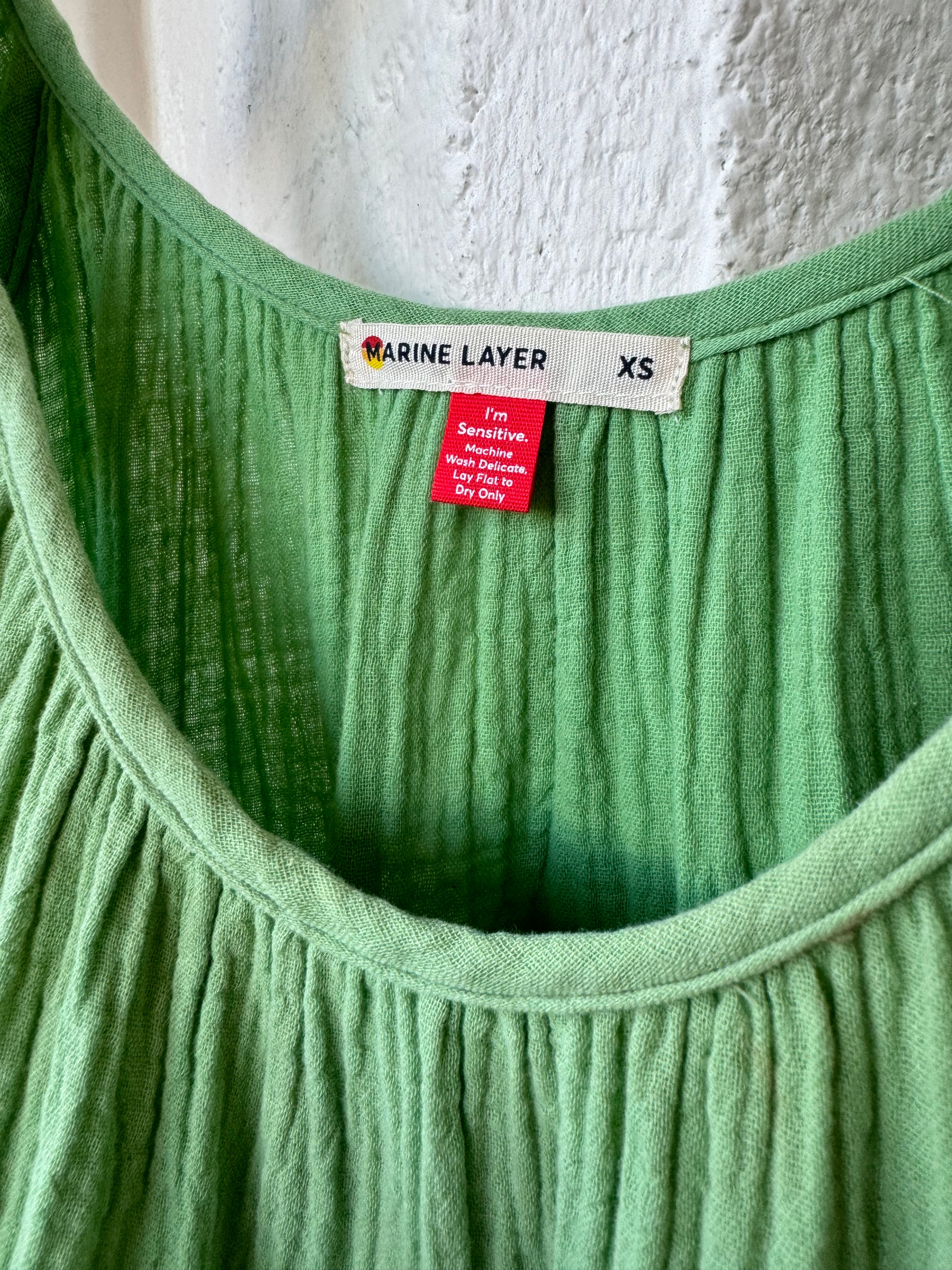 Marine Layer Green Dress