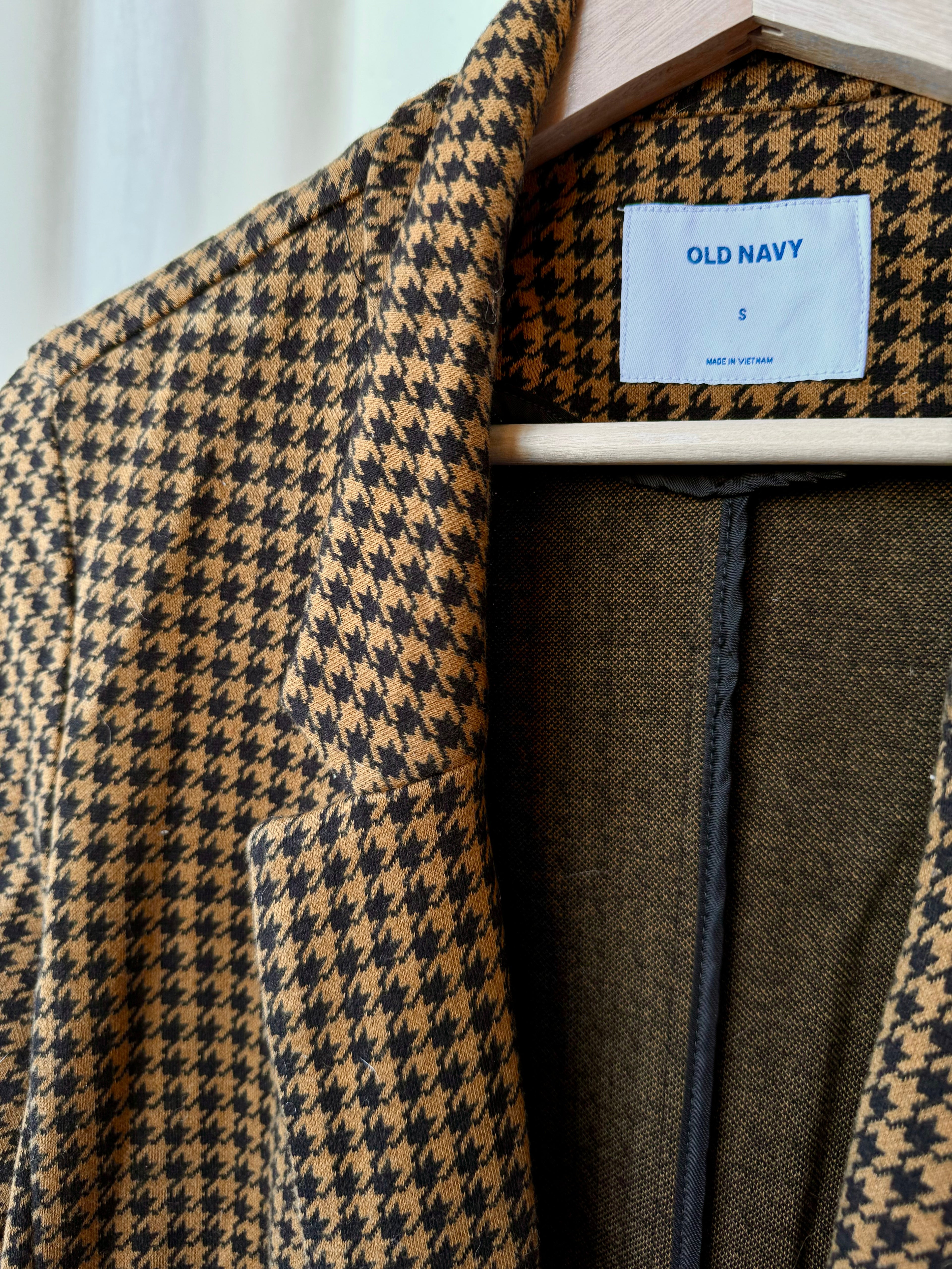 Old Navy Houndstooth Blazer