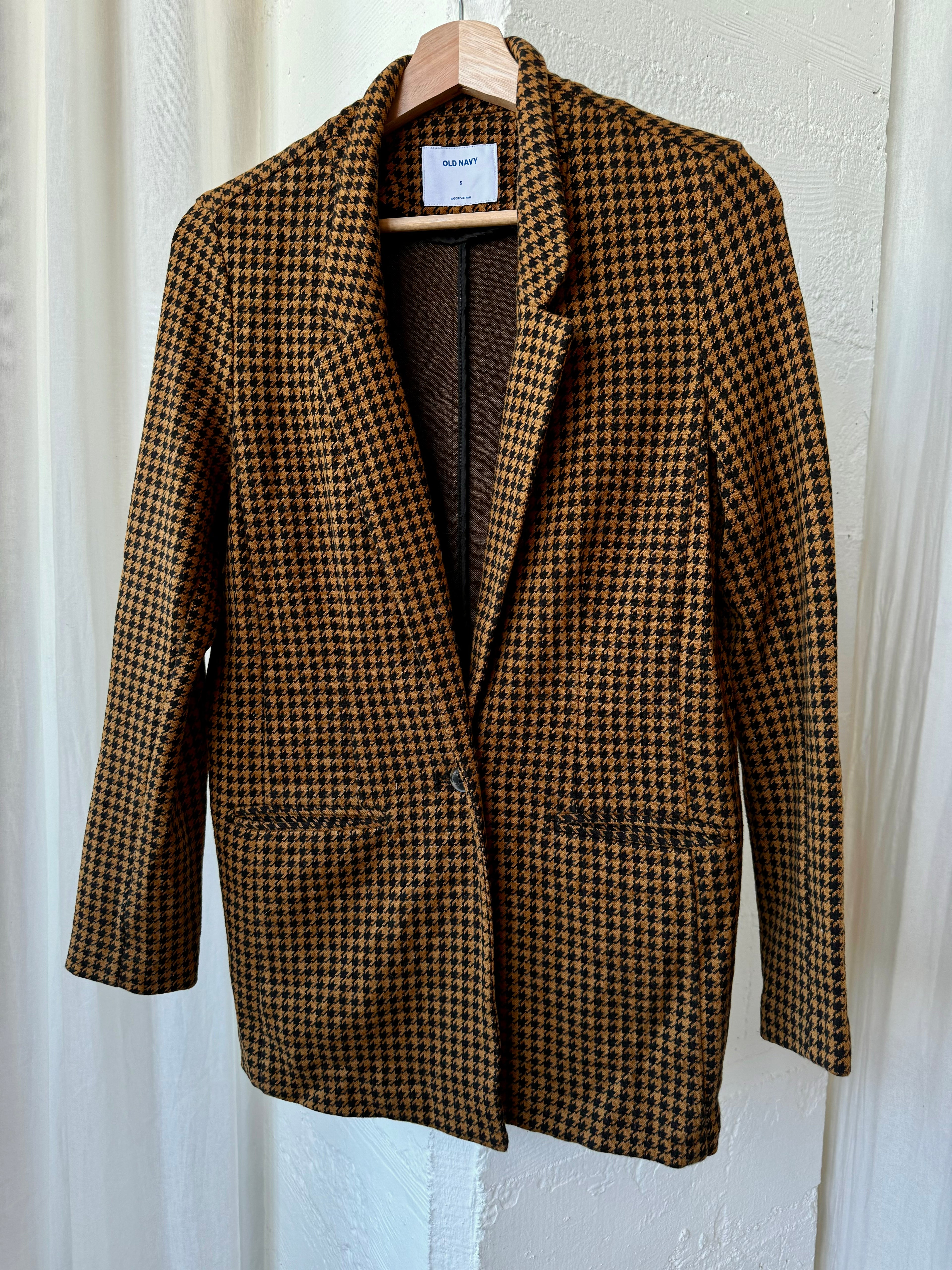 Old Navy Houndstooth Blazer