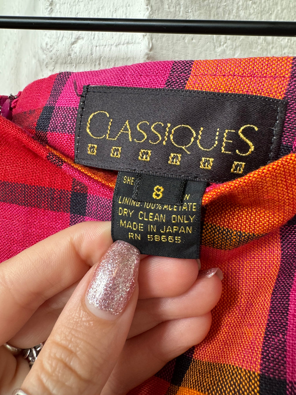 Classiques Vintage Plaid Skirt