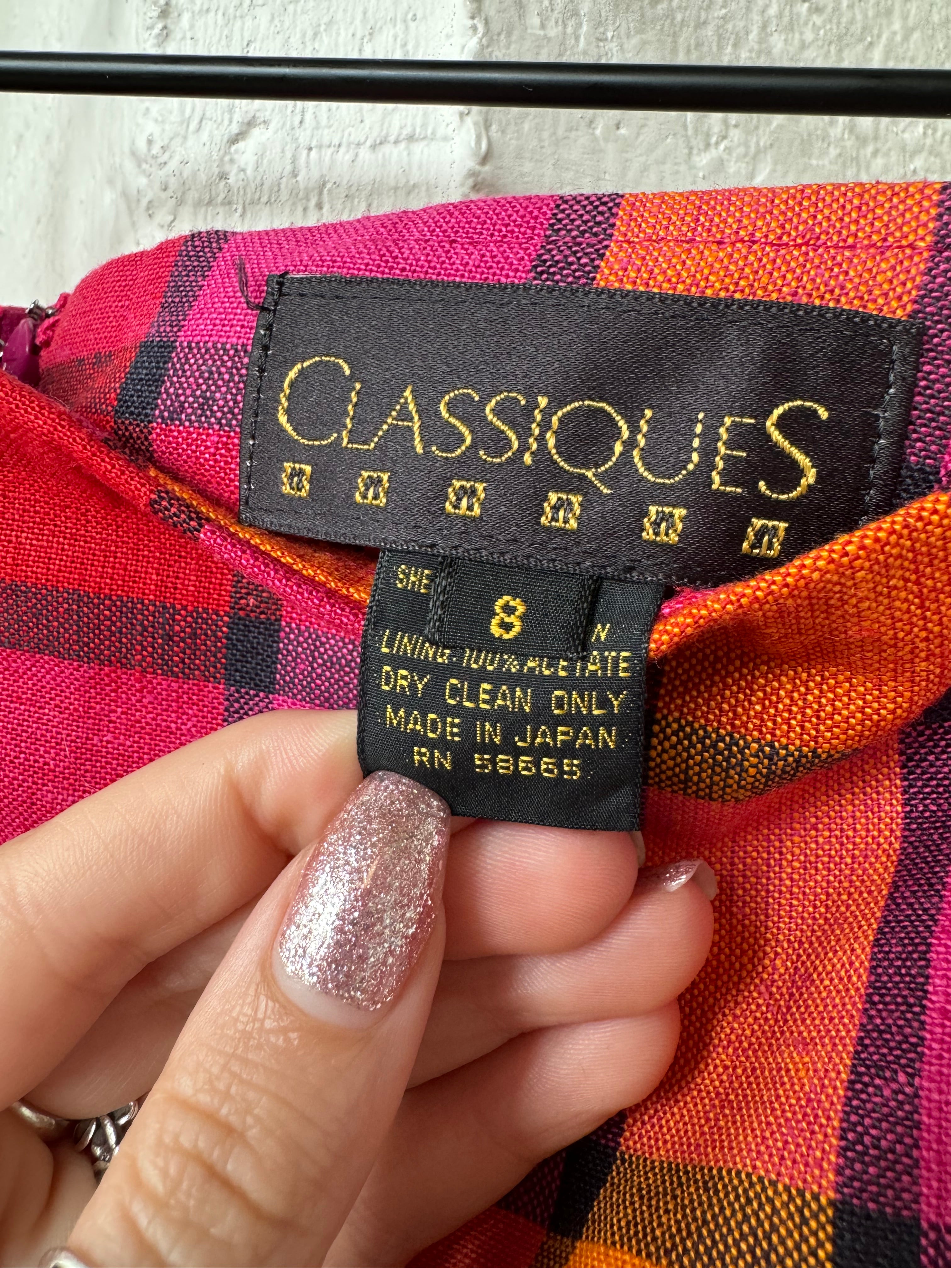 Classiques Vintage Plaid Skirt