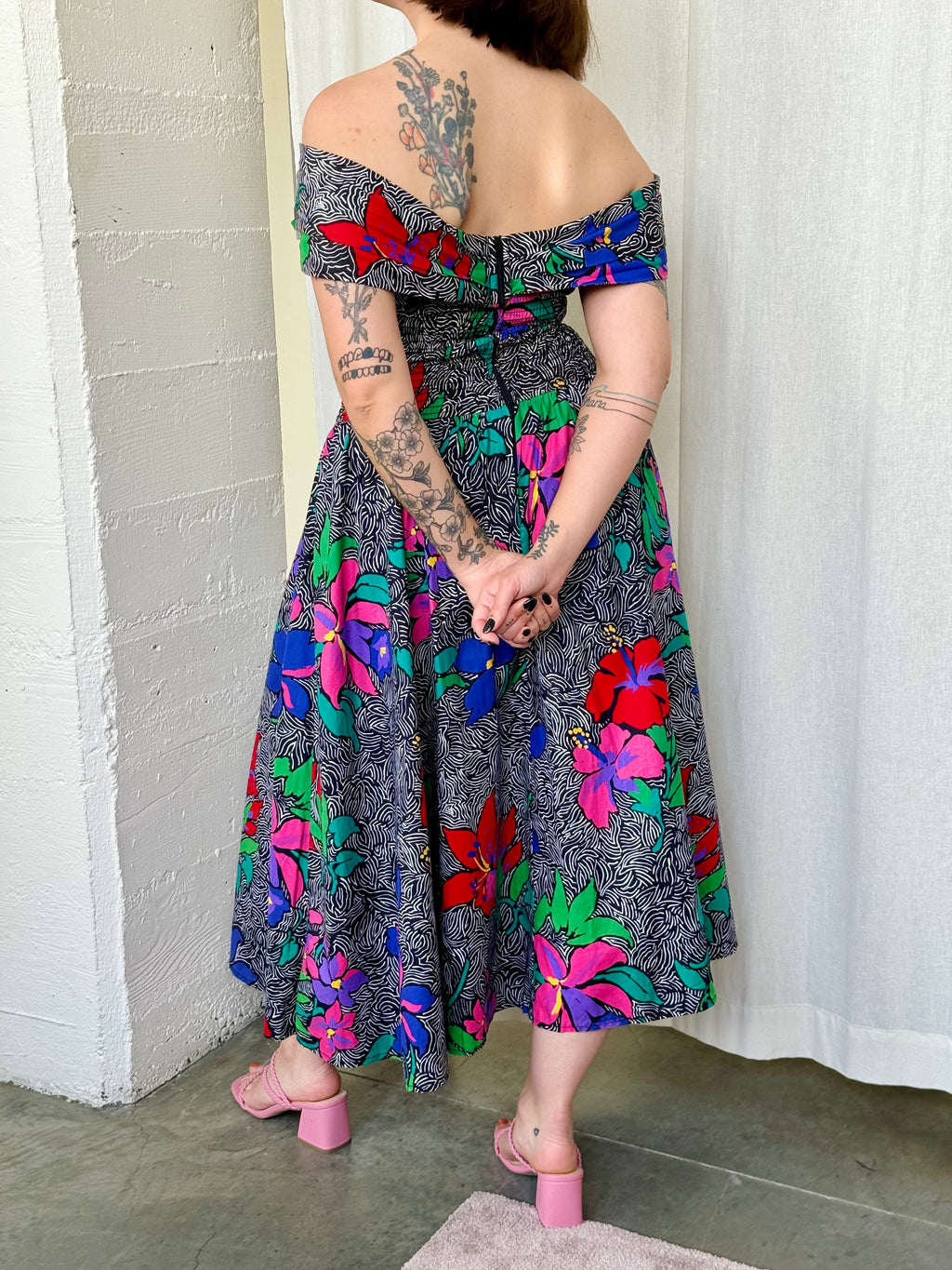 Vintage Robbie Bee 80s Prom Dress