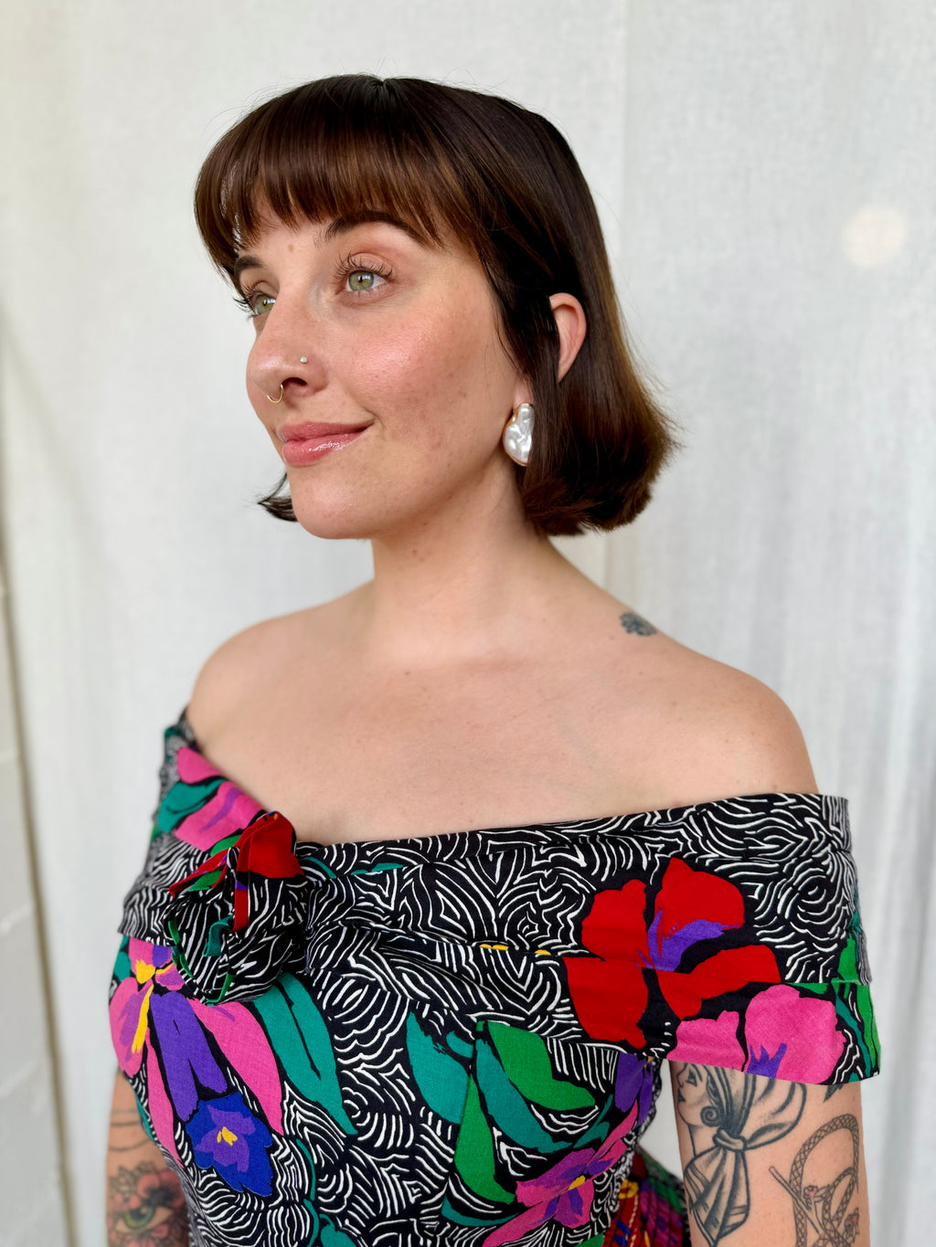 Vintage Robbie Bee 80s Prom Dress