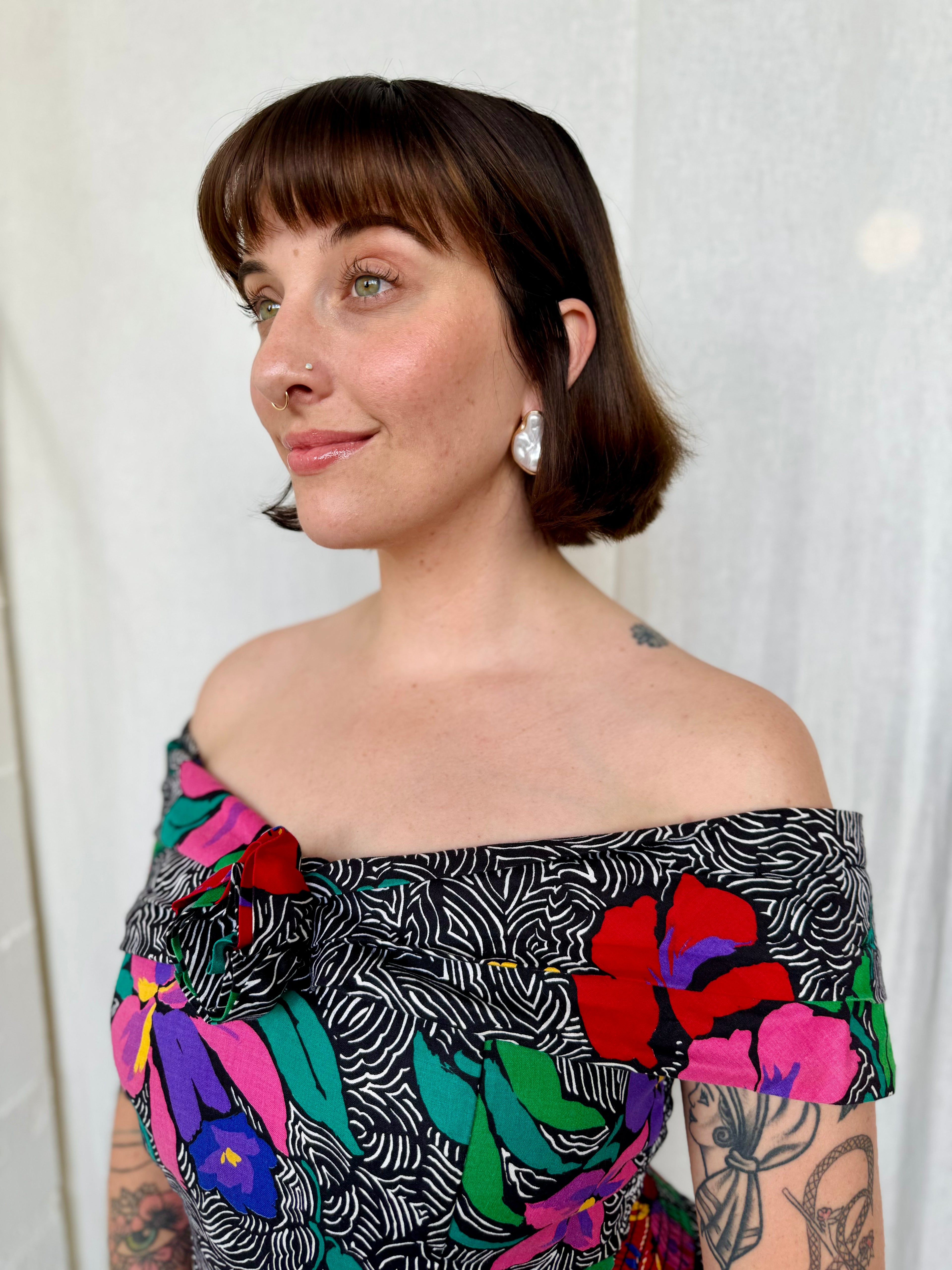 Vintage Robbie Bee 80s Prom Dress