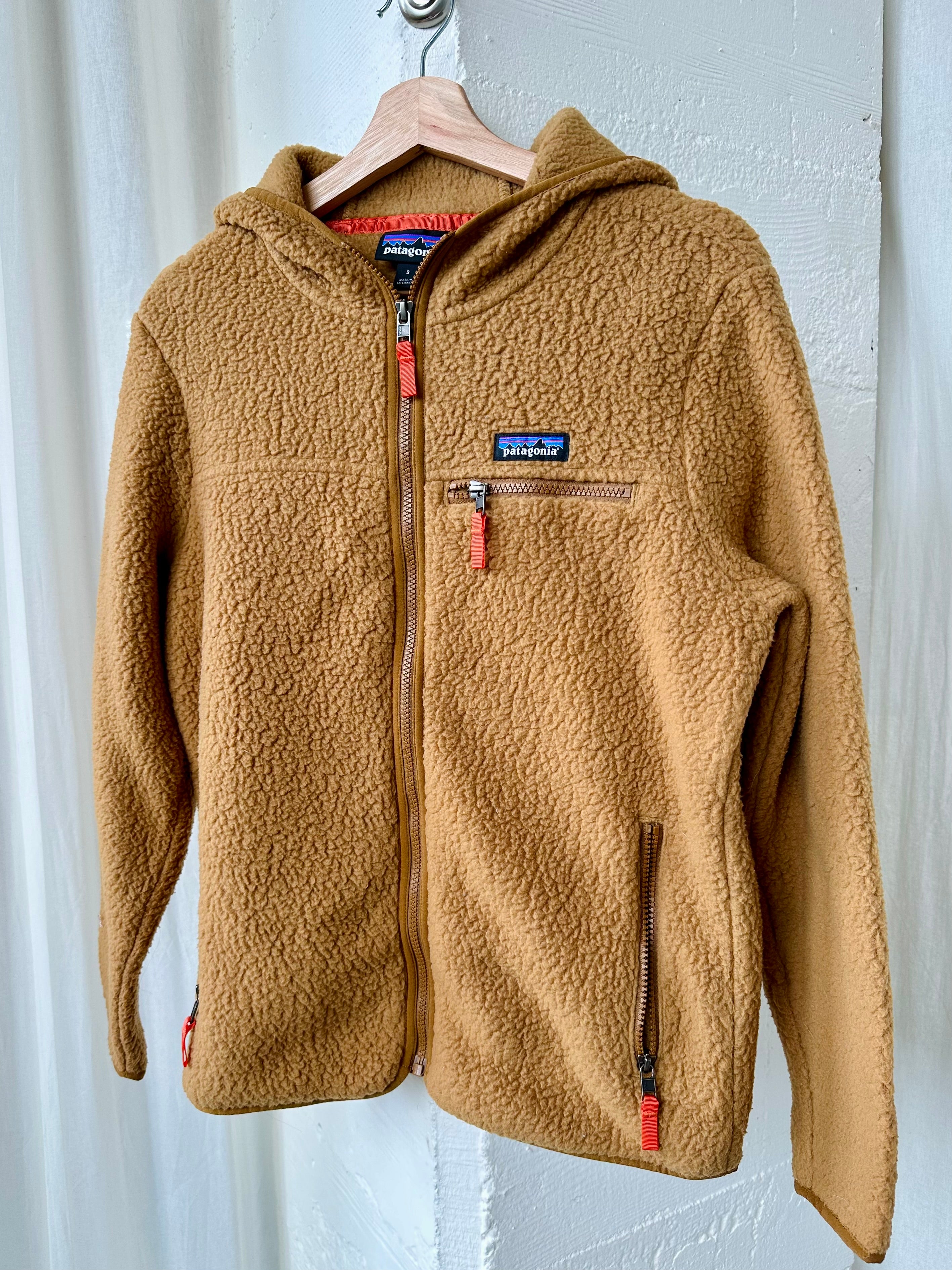 Patagonia Tan Fleece Jacket