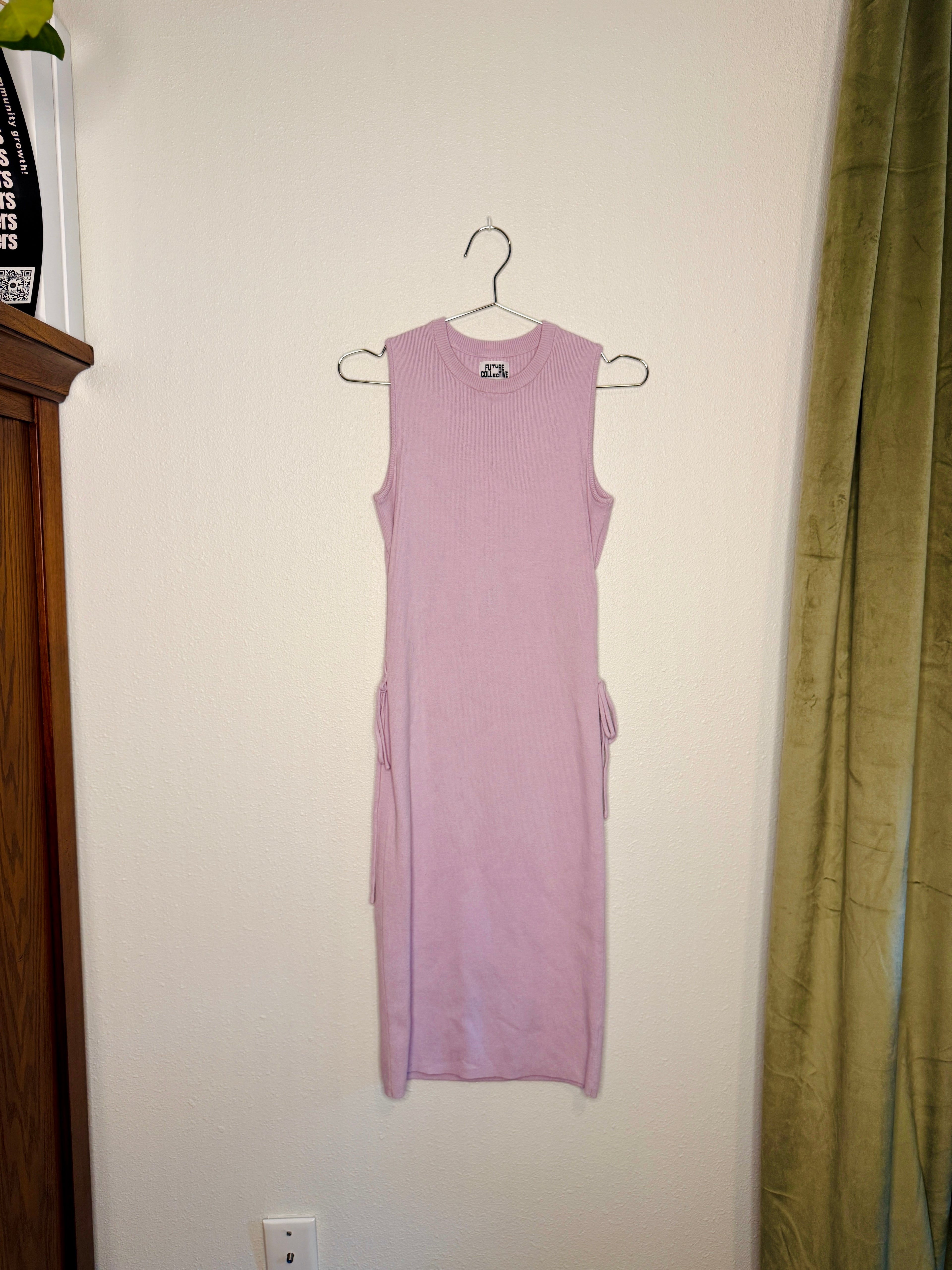 Future Collective Lilac Knit Dress