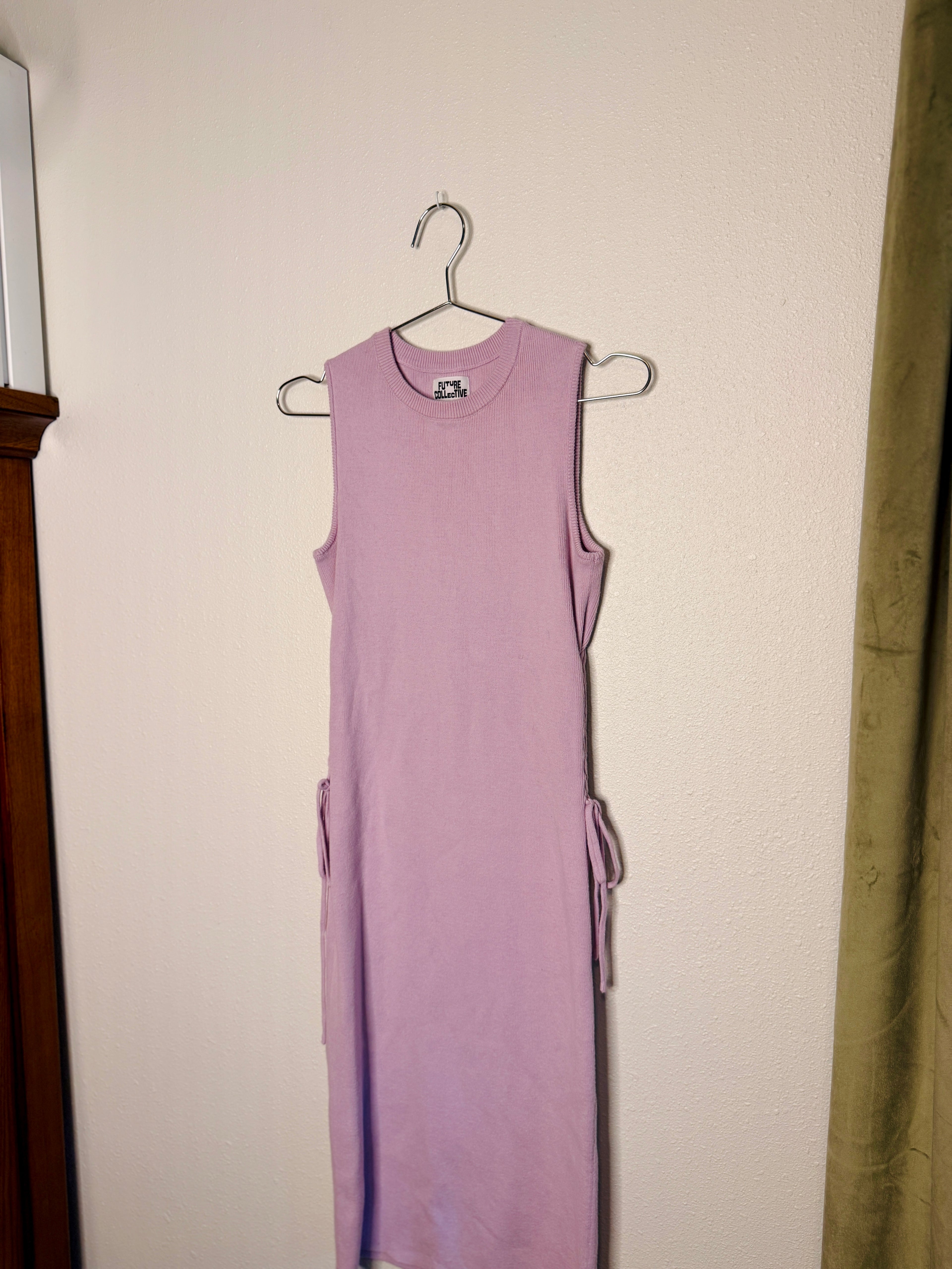 Future Collective Lilac Knit Dress