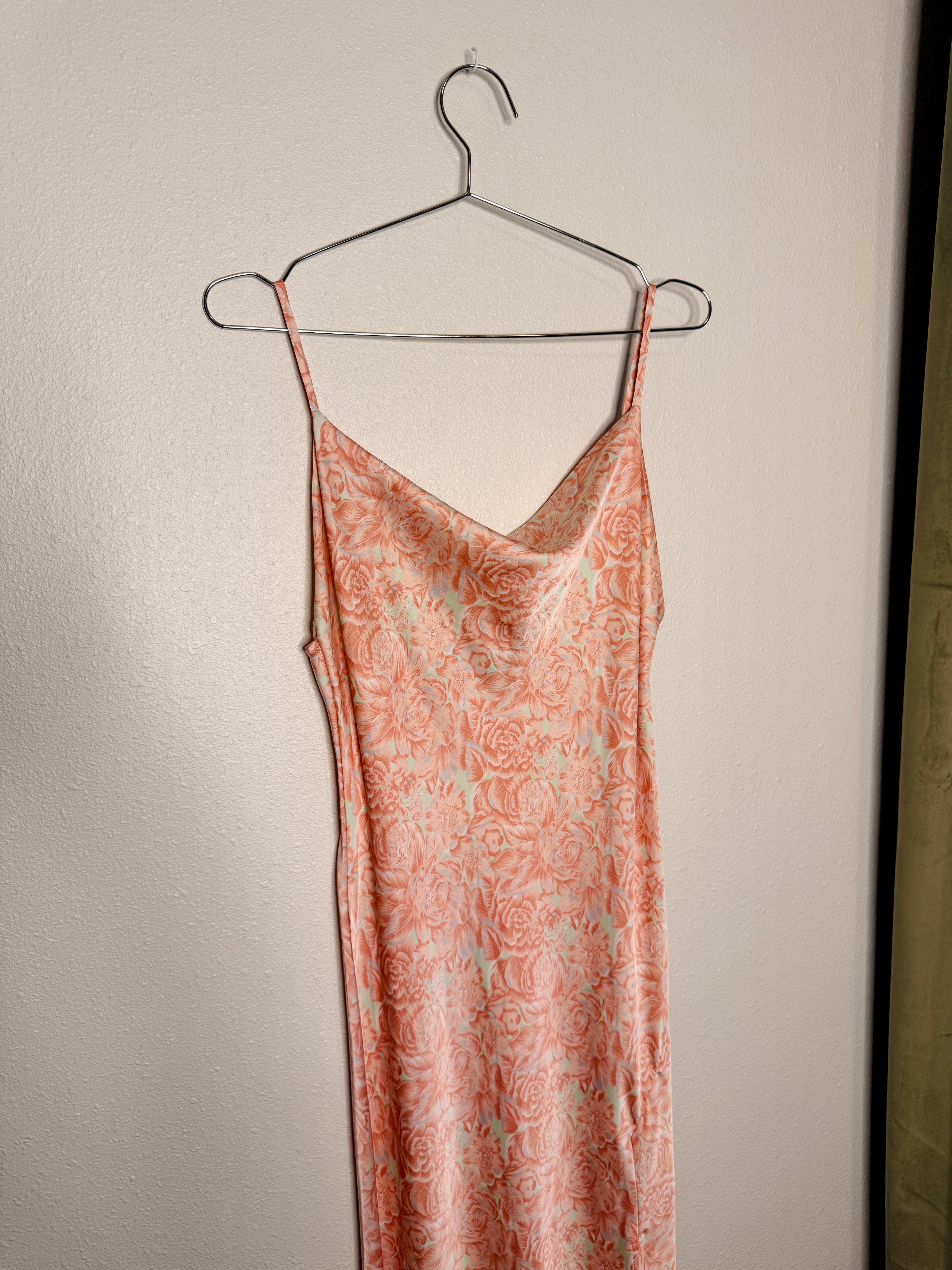 Pink Floral Dress