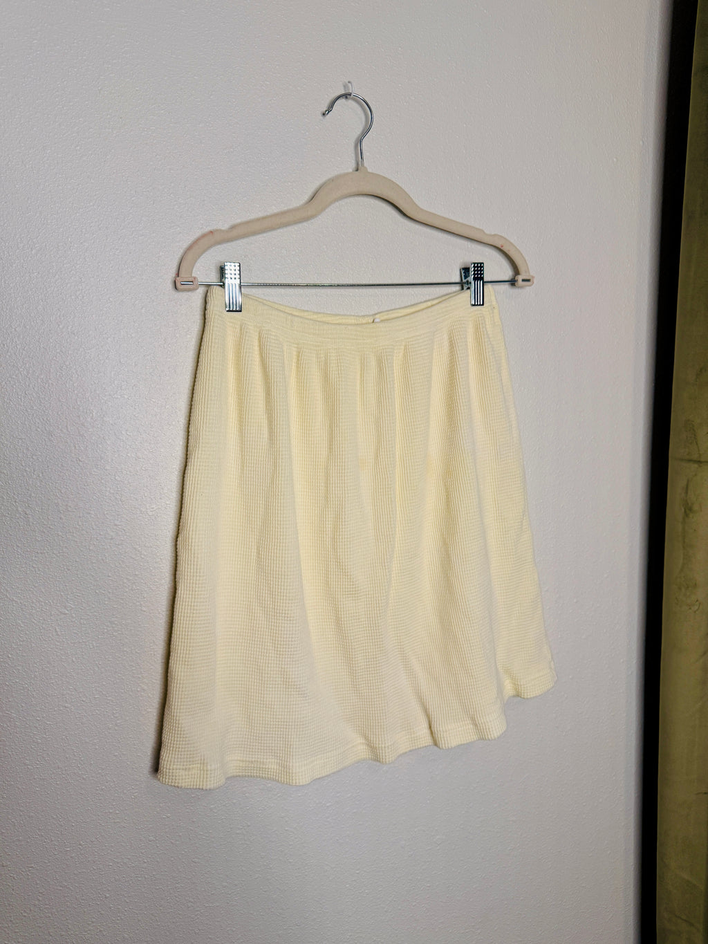 Vintage Butter Yellow Skirt