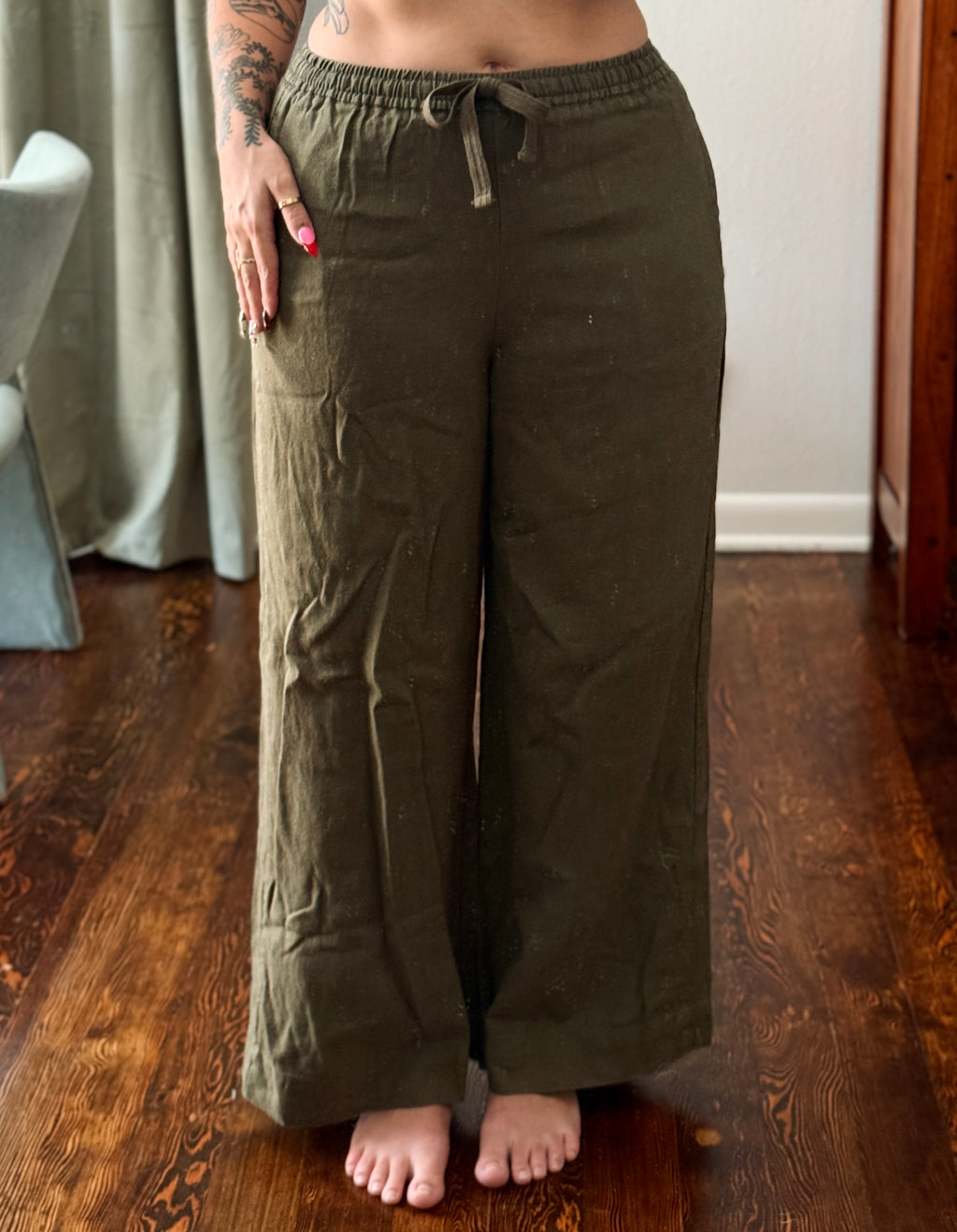 Max Studio Linen Pants