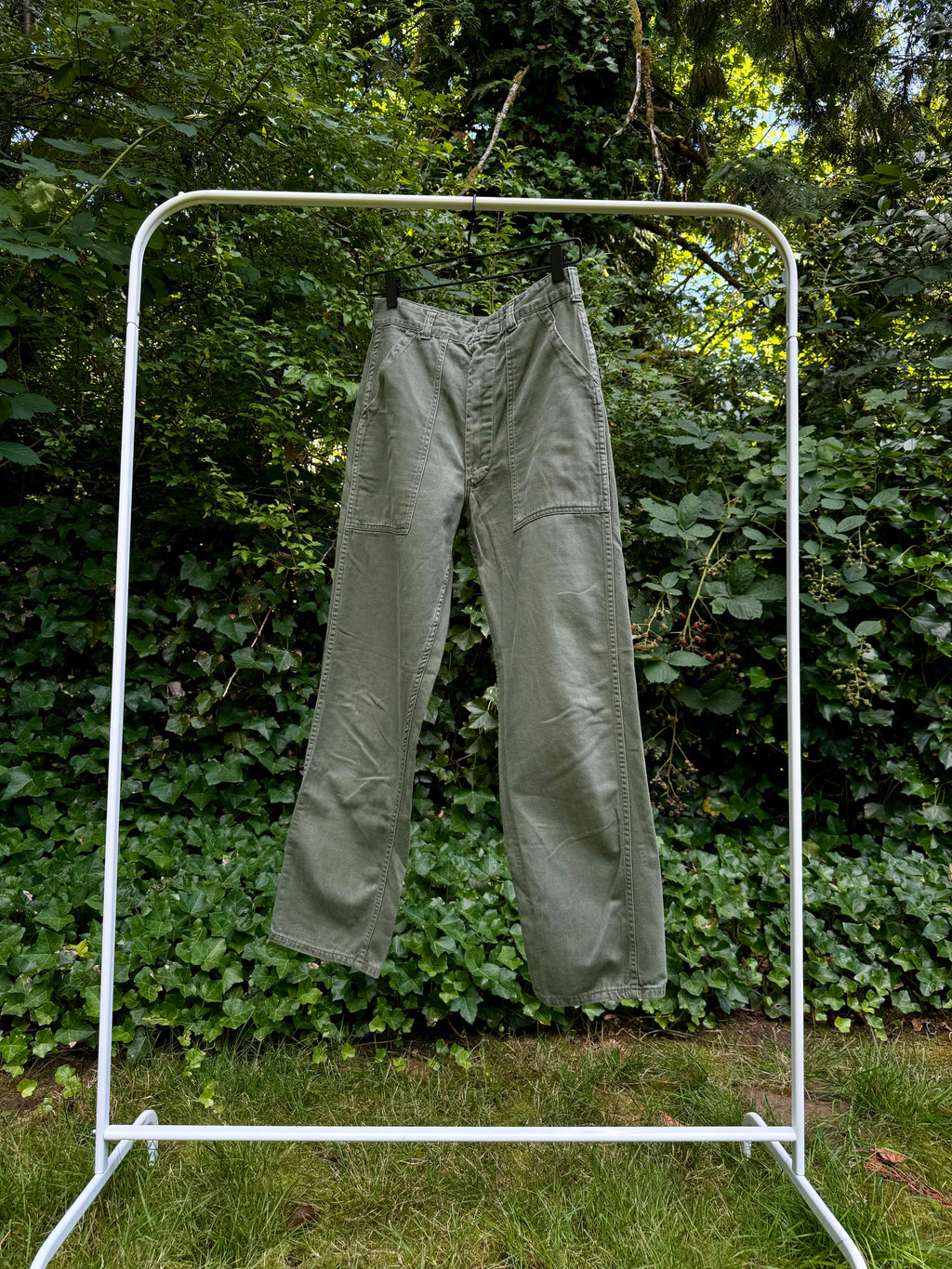 The Hayes Company - Sanforized - Army Green Pants