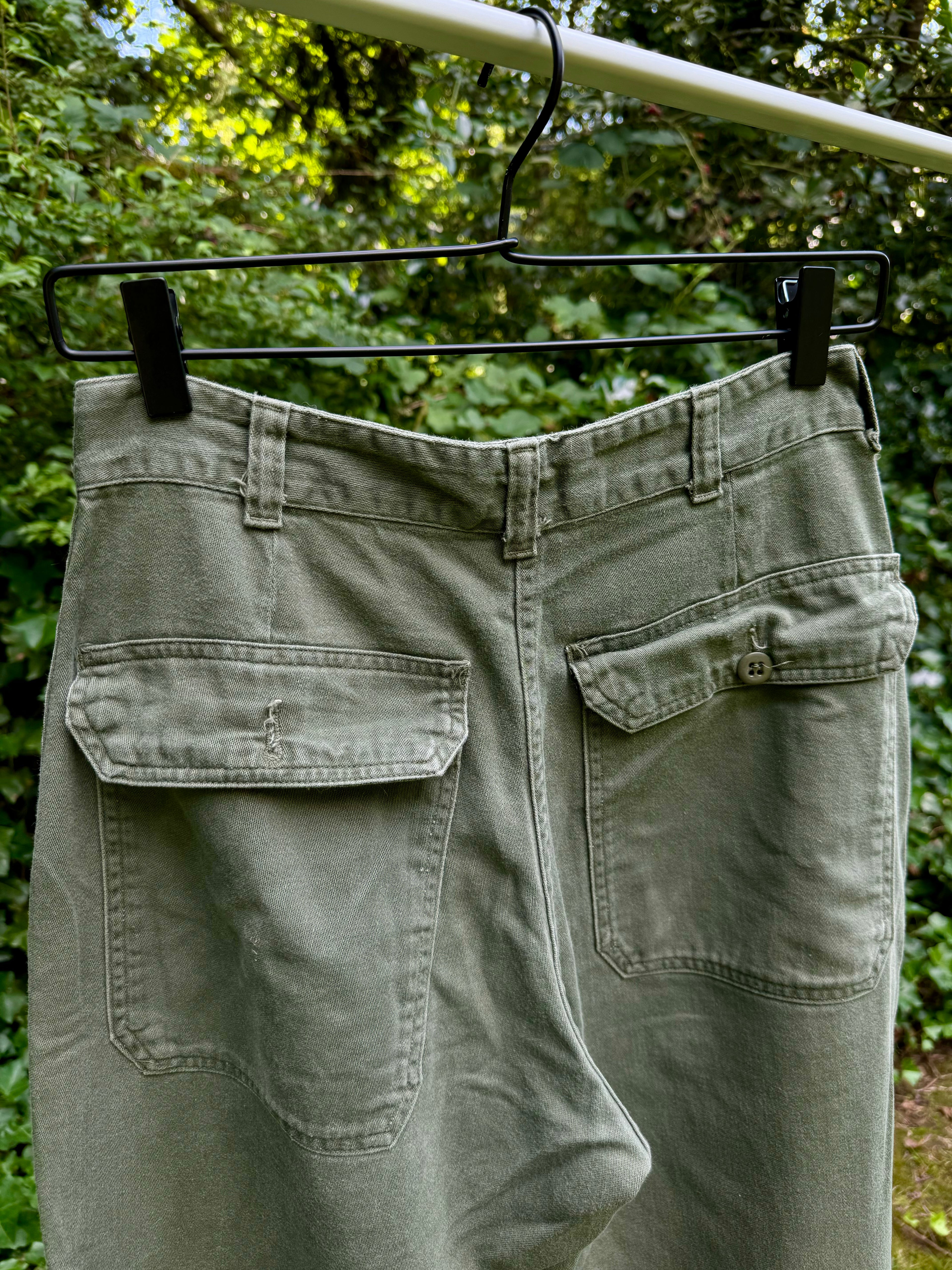 The Hayes Company - Sanforized - Army Green Pants