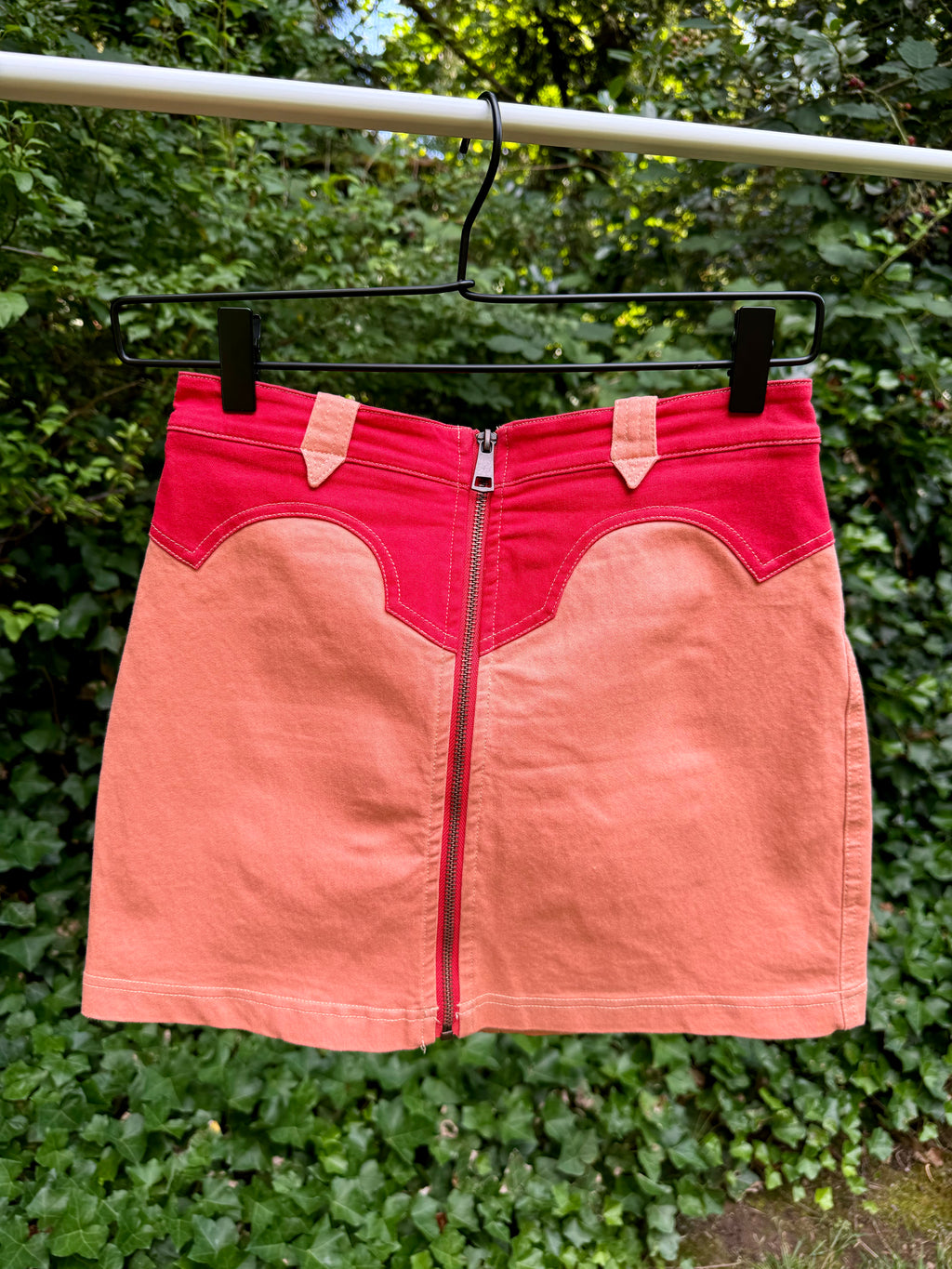 Urban Outfitters BDG Cody Denim Western Mini Skirt