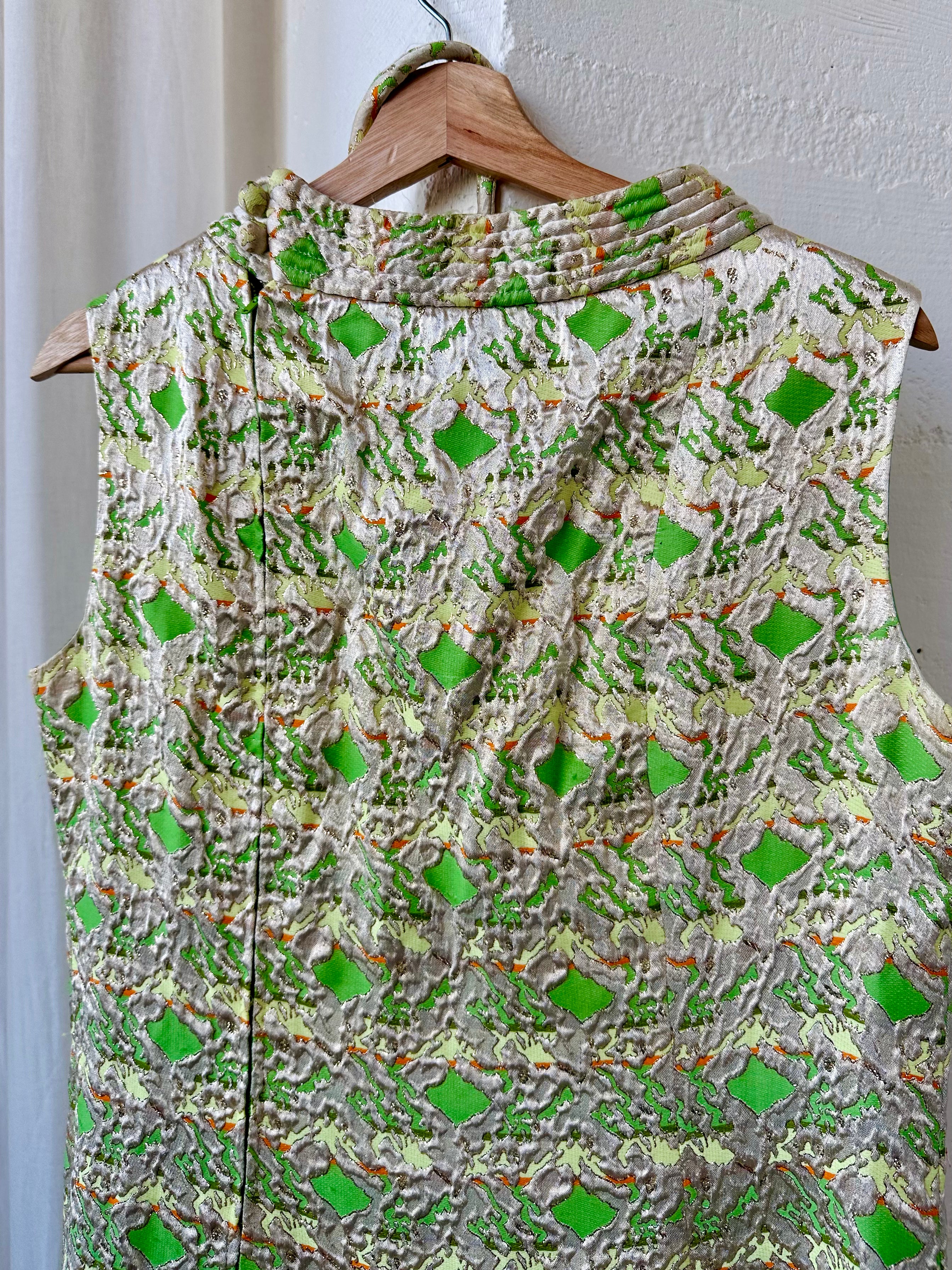 Vintage Dynasty Gold Dress