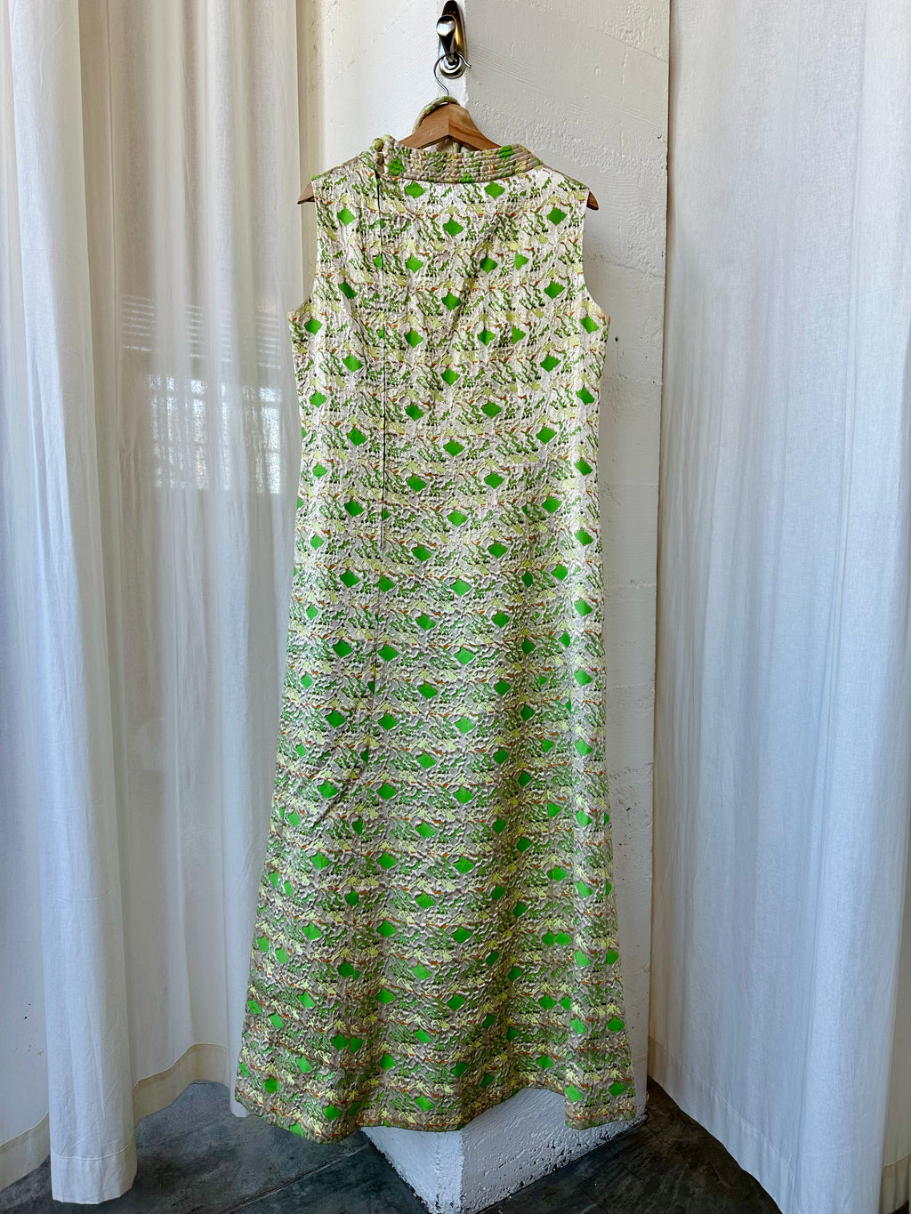 Vintage Dynasty Gold Dress